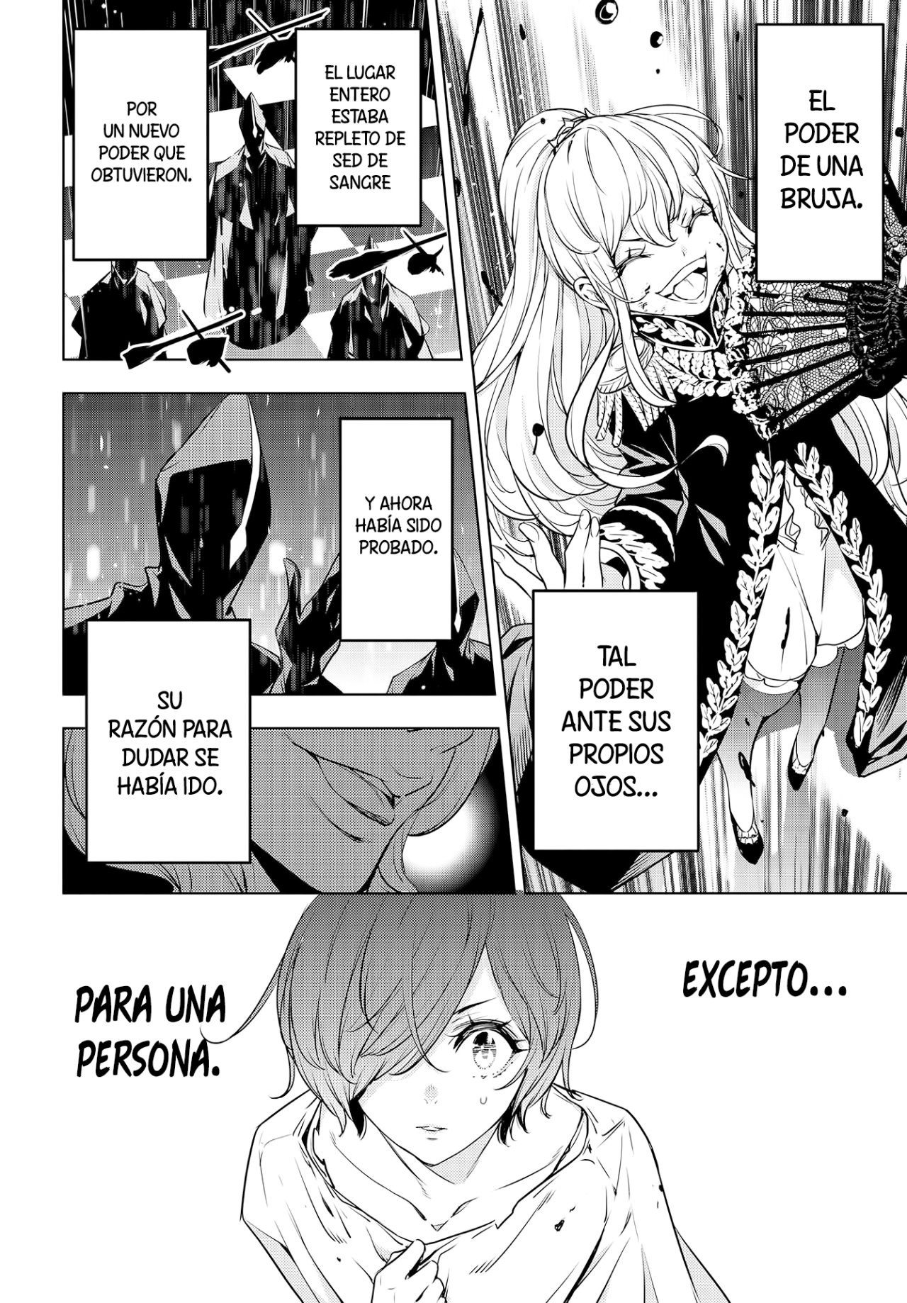Majo Taisen - The War of Greedy Witches Capitulo 1: El baño de sangre de las mil noches página 49