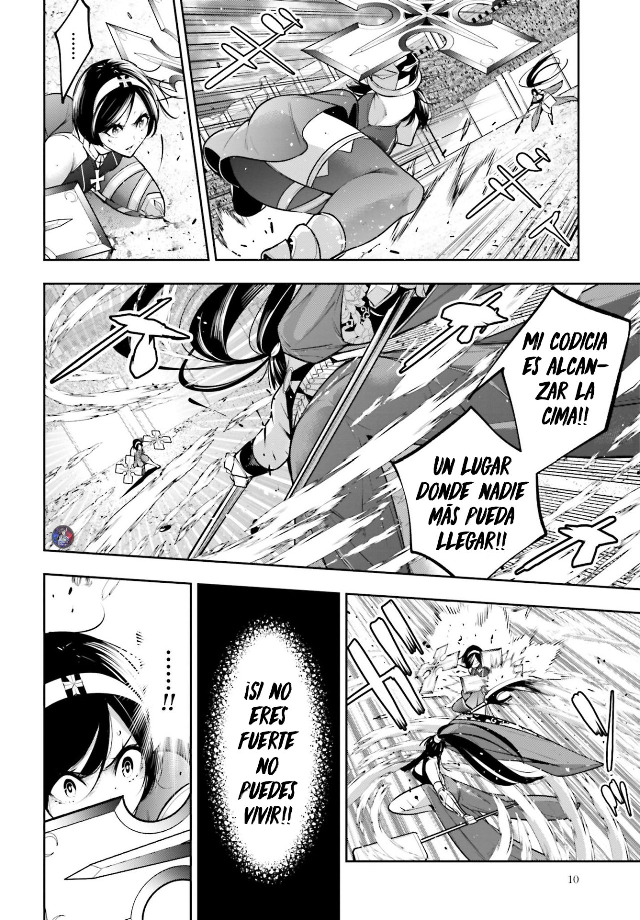 Majo Taisen - The War of Greedy Witches Capitulo 11: Las Verdaderas Emociones página 8