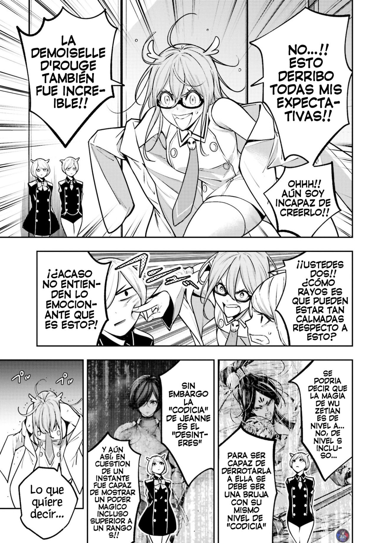 Majo Taisen - The War of Greedy Witches Capitulo 12: El Rango De Las Brujas página 8