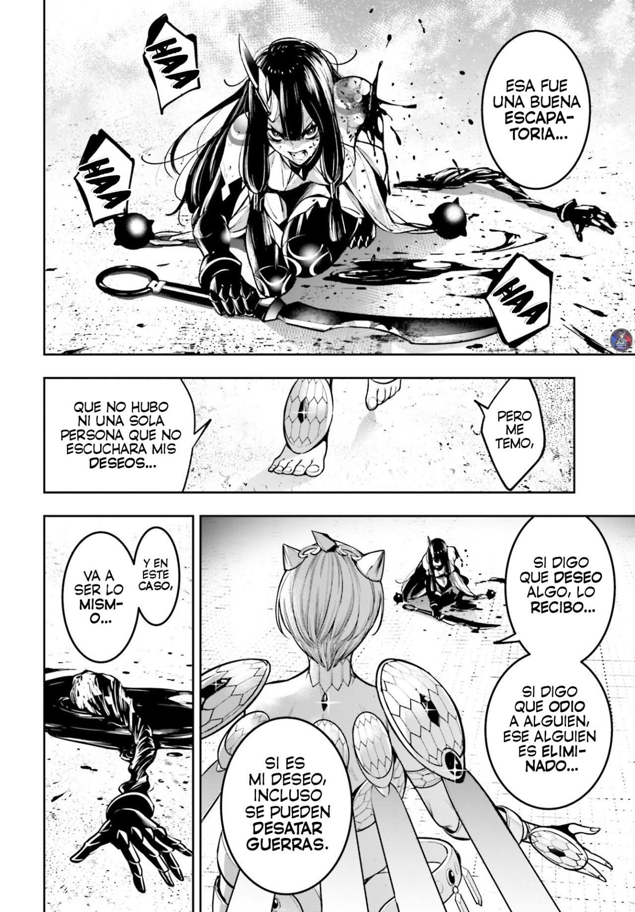 Majo Taisen - The War of Greedy Witches Capitulo 13: La Bruja y El Amor página 41
