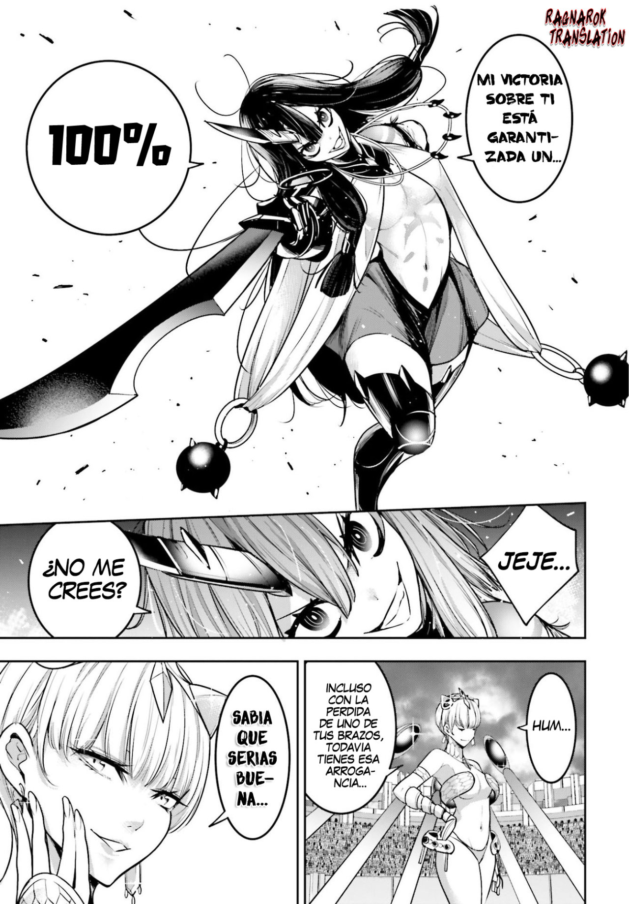 Majo Taisen - The War of Greedy Witches Capitulo 14: El que es digno del amor página 18