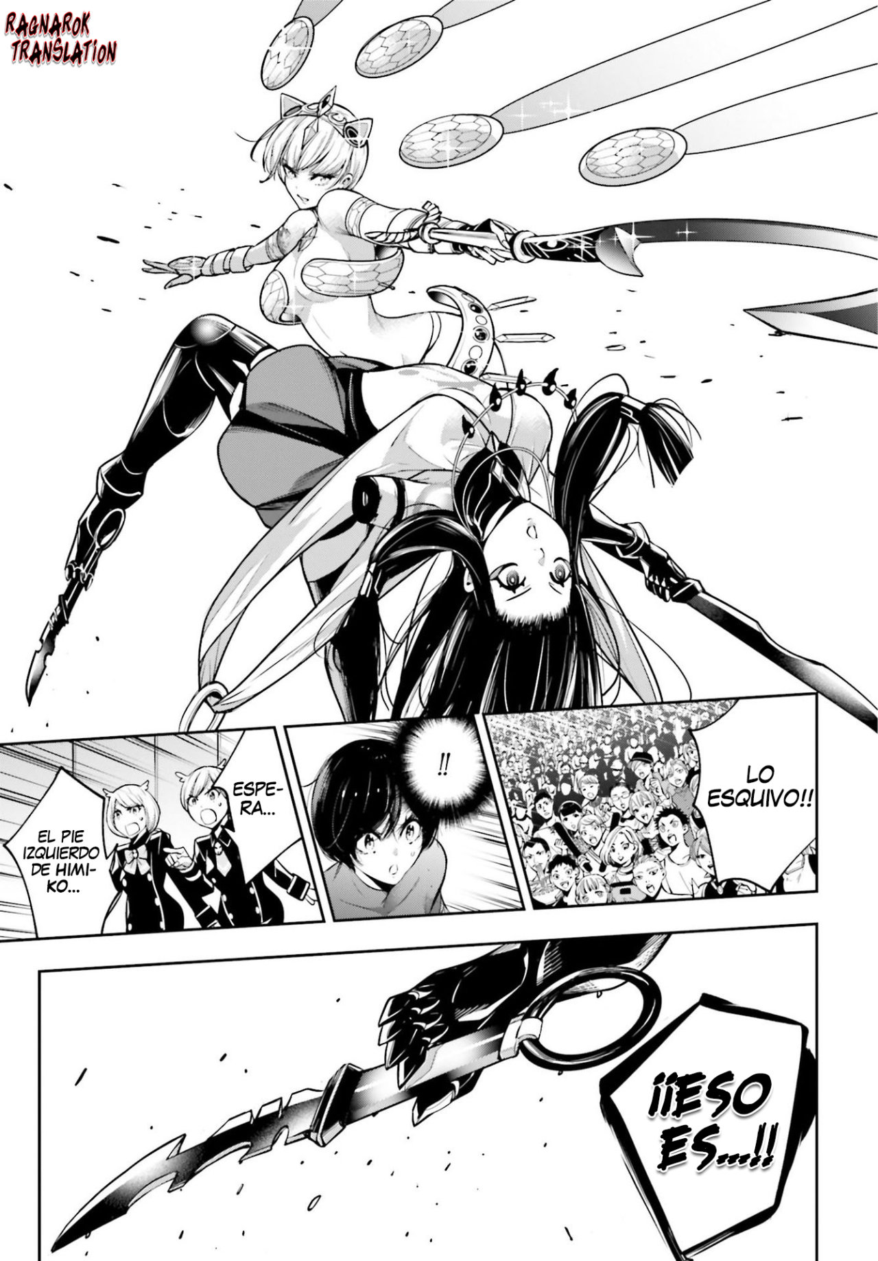 Majo Taisen - The War of Greedy Witches Capitulo 14: El que es digno del amor página 22