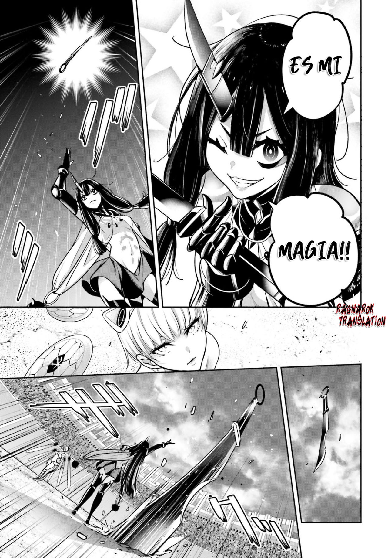 Majo Taisen - The War of Greedy Witches Capitulo 14: El que es digno del amor página 32
