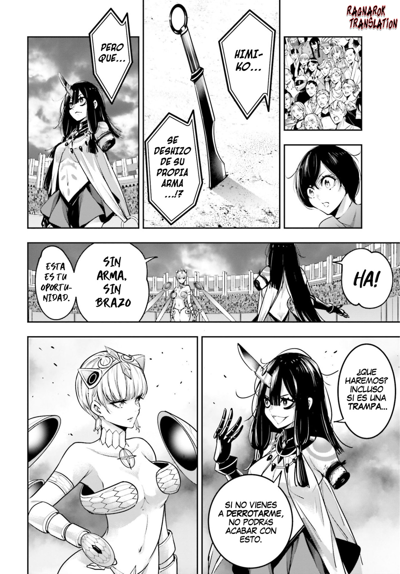 Majo Taisen - The War of Greedy Witches Capitulo 14: El que es digno del amor página 33