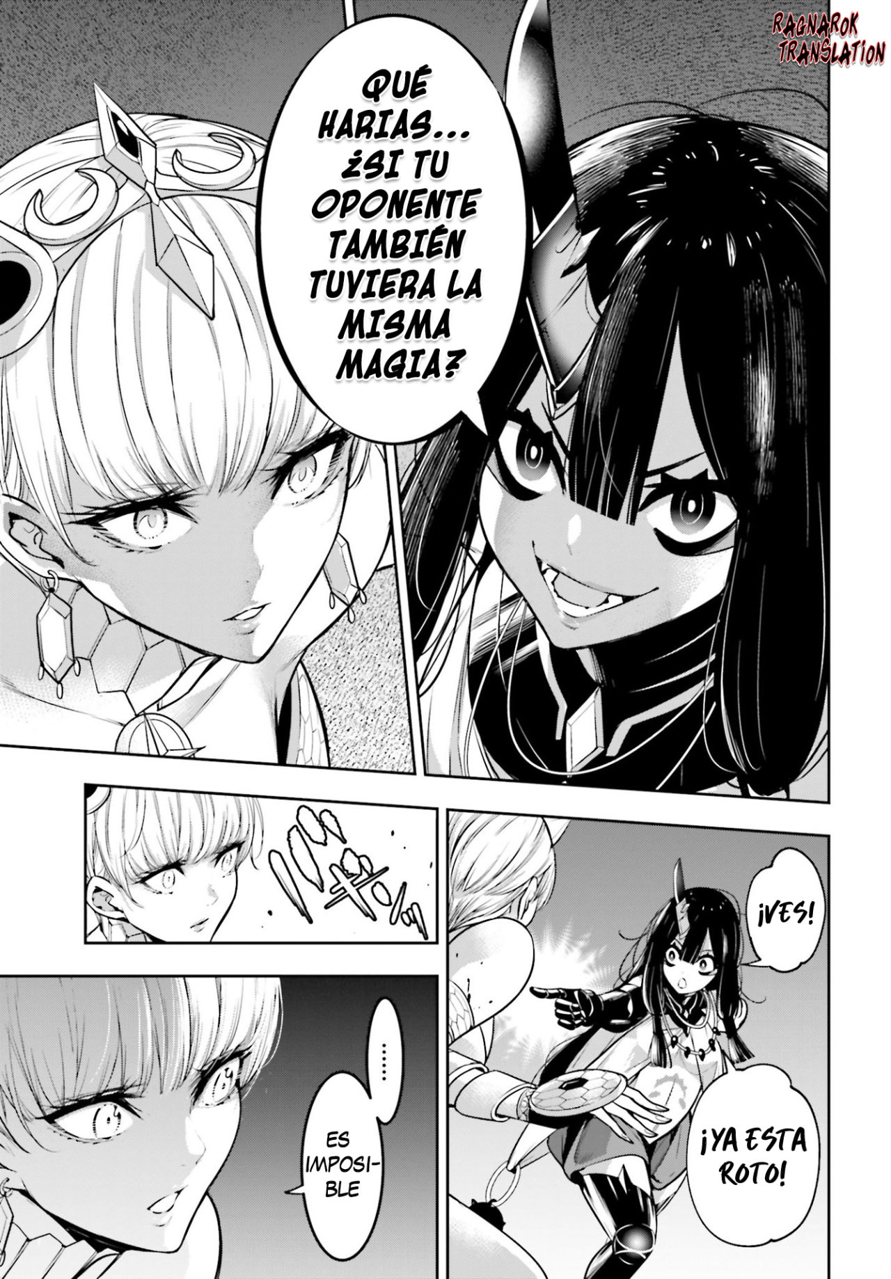 Majo Taisen - The War of Greedy Witches Capitulo 14: El que es digno del amor página 36