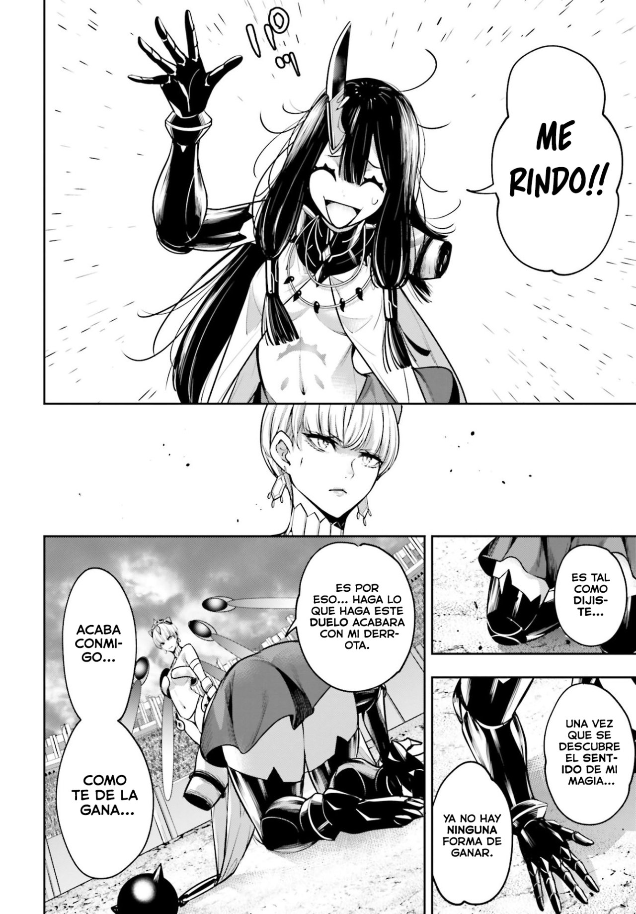 Majo Taisen - The War of Greedy Witches Capitulo 15: Aquello Perdido página 17