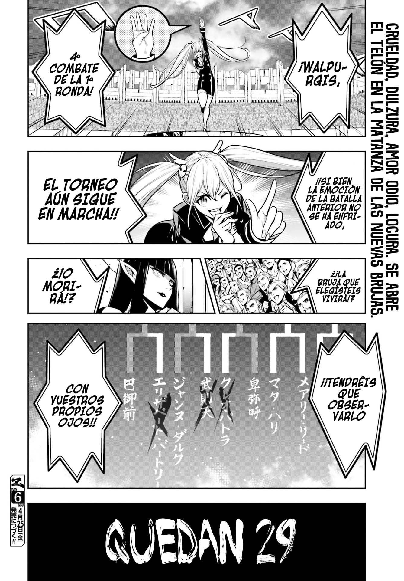 Majo Taisen - The War of Greedy Witches Capitulo 17: Las Mujeres Del Mundo página 23