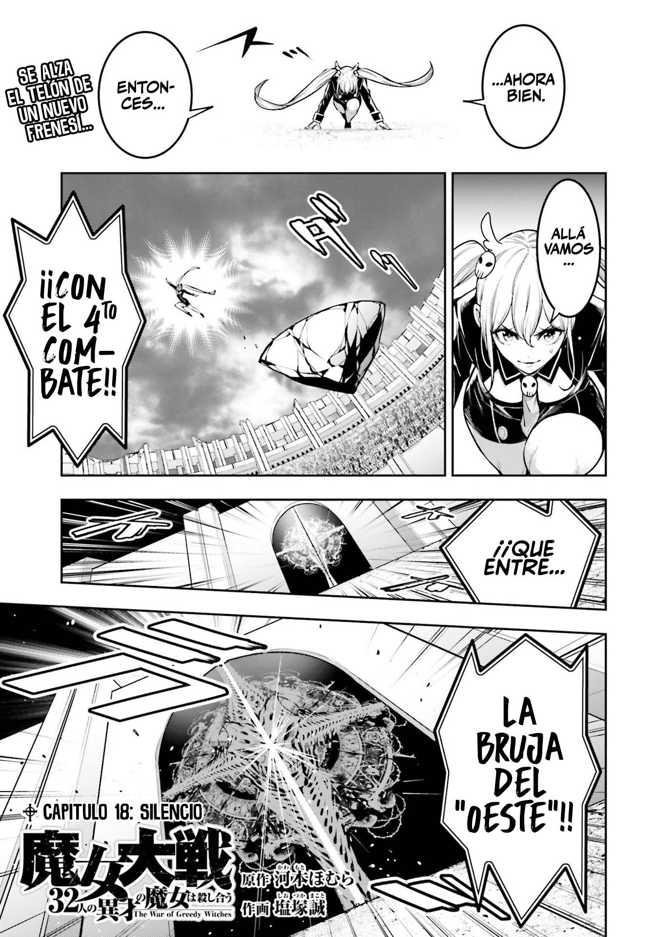 Majo Taisen - The War of Greedy Witches Capitulo 18: SILENCIO página 2