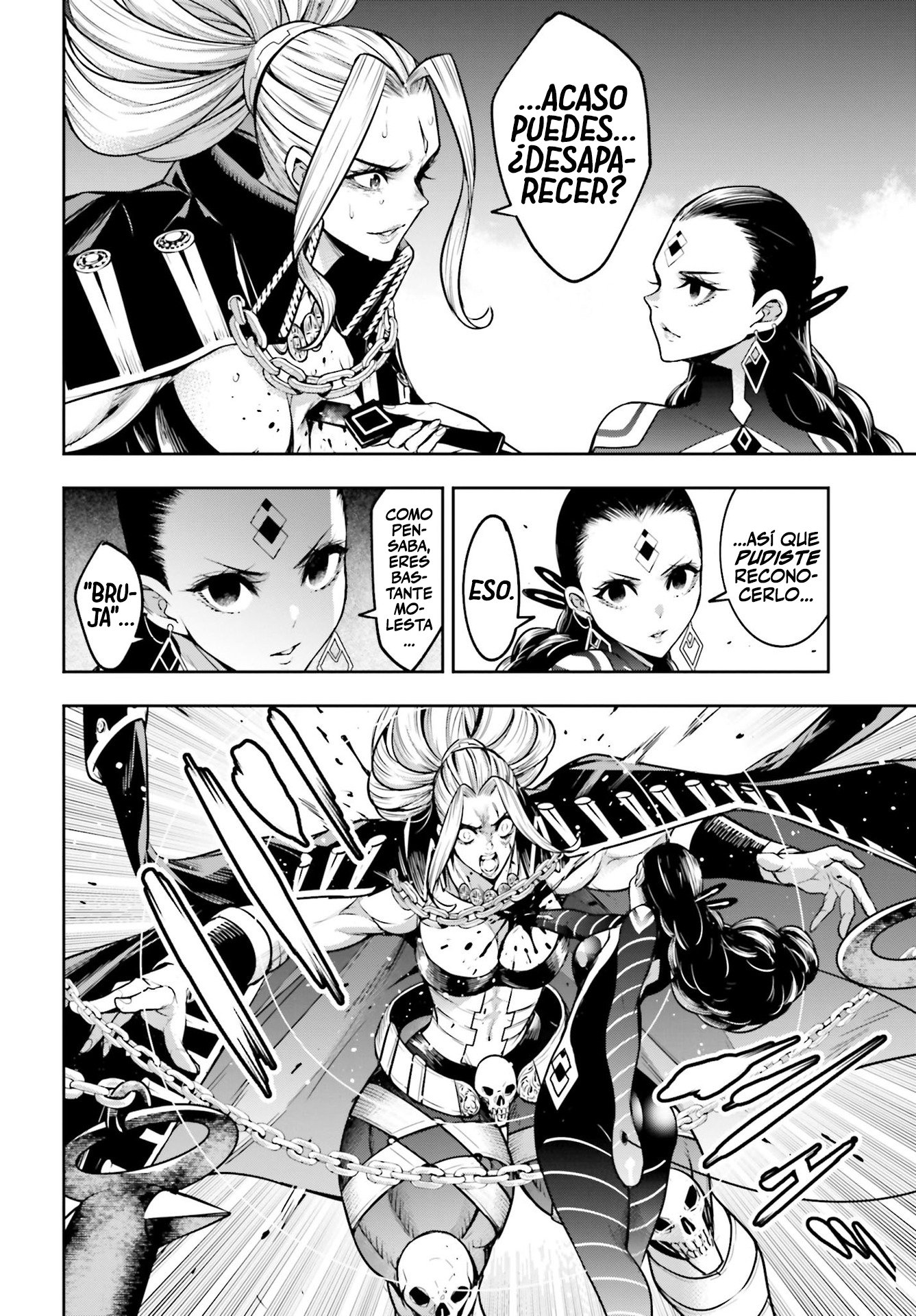 Majo Taisen - The War of Greedy Witches Capitulo 19: un mundo de dos personas página 38