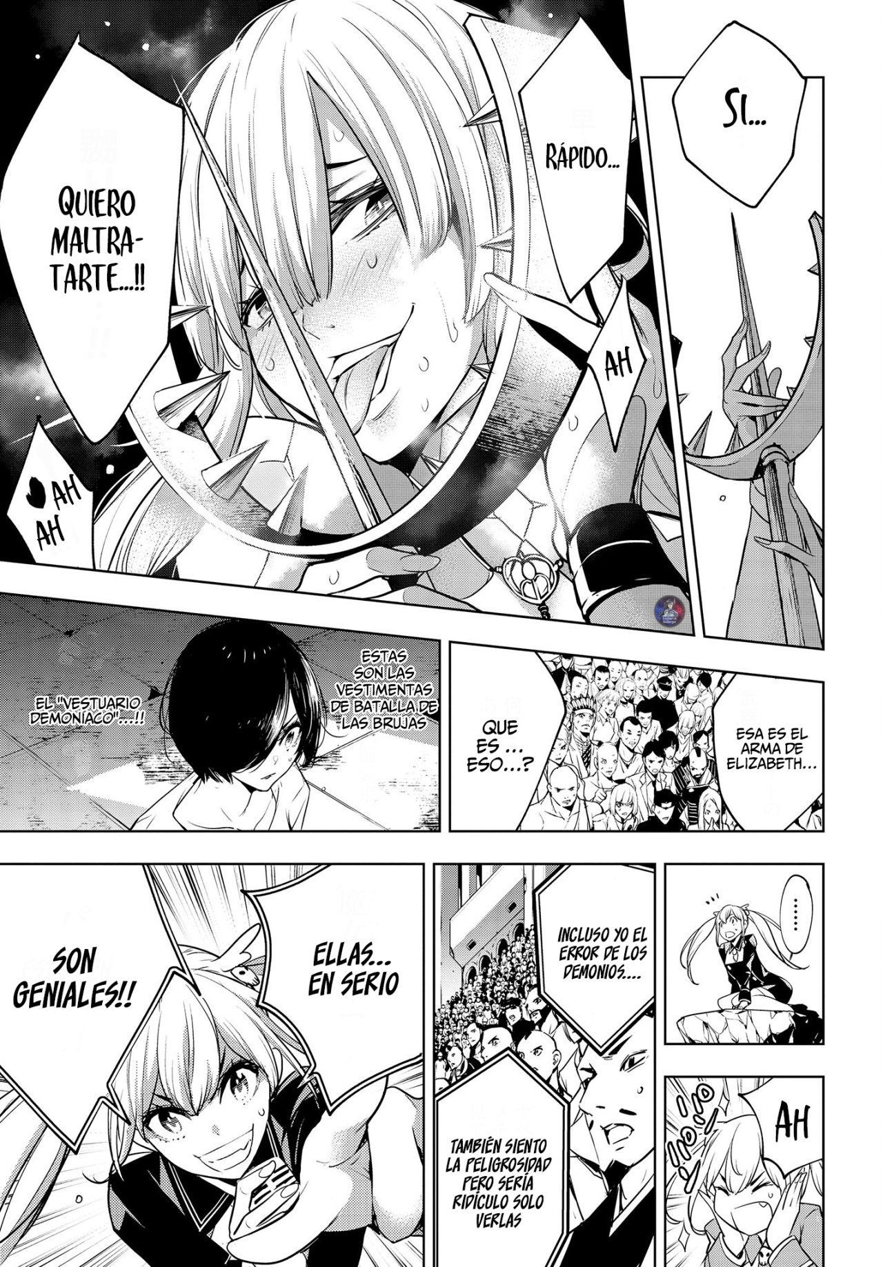 Majo Taisen - The War of Greedy Witches Capitulo 2: Vestuario De Batalla página 33