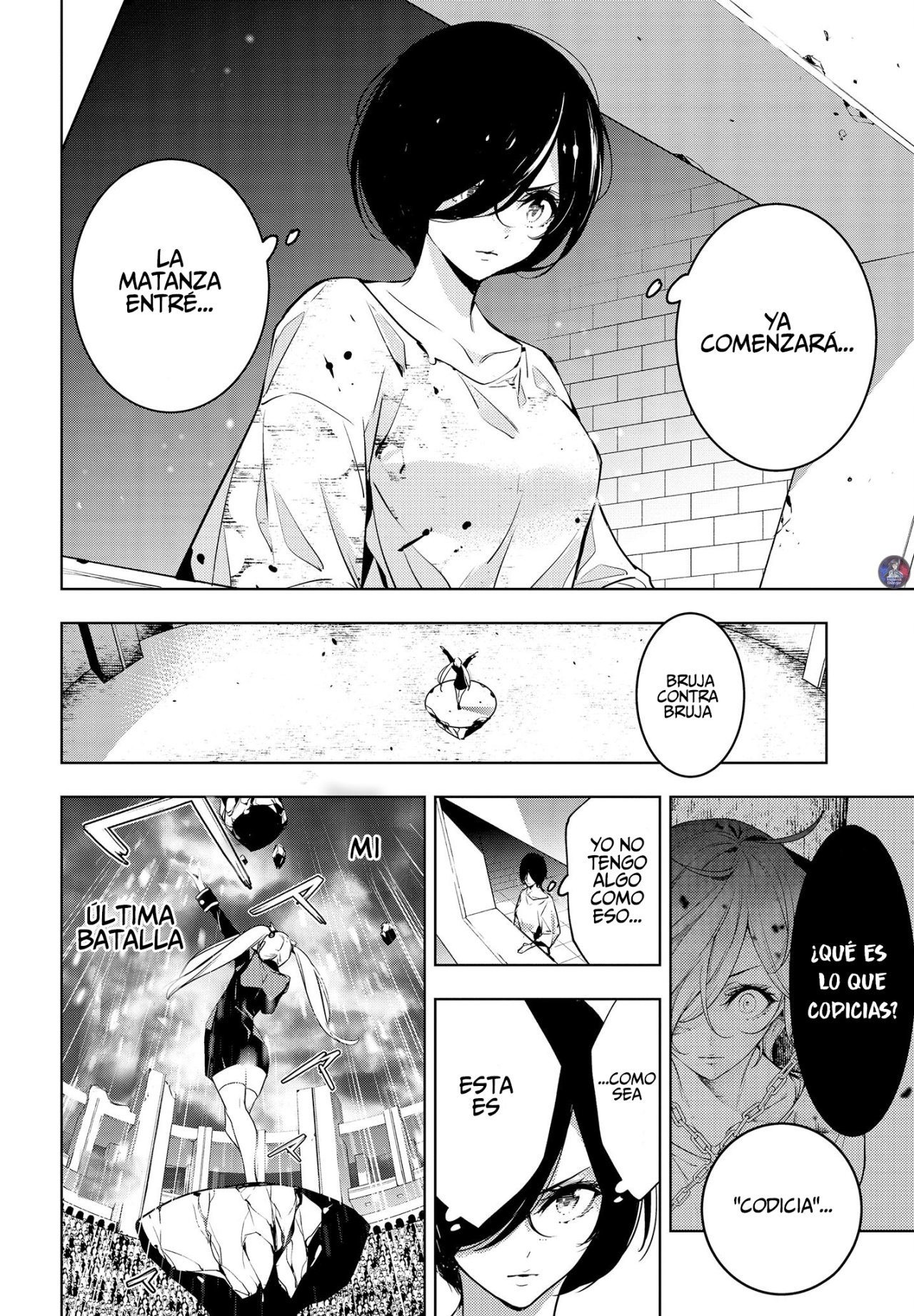 Majo Taisen - The War of Greedy Witches Capitulo 2: Vestuario De Batalla página 8