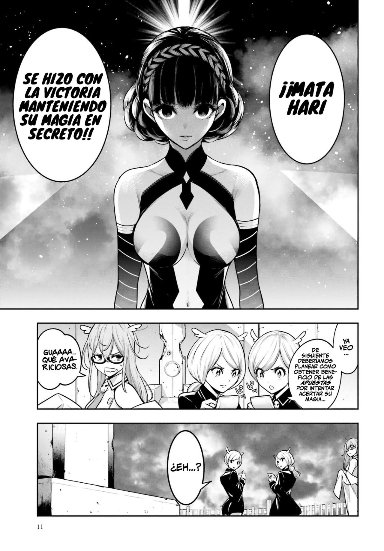 Majo Taisen - The War of Greedy Witches Capitulo 20: El noble orgullo página 10