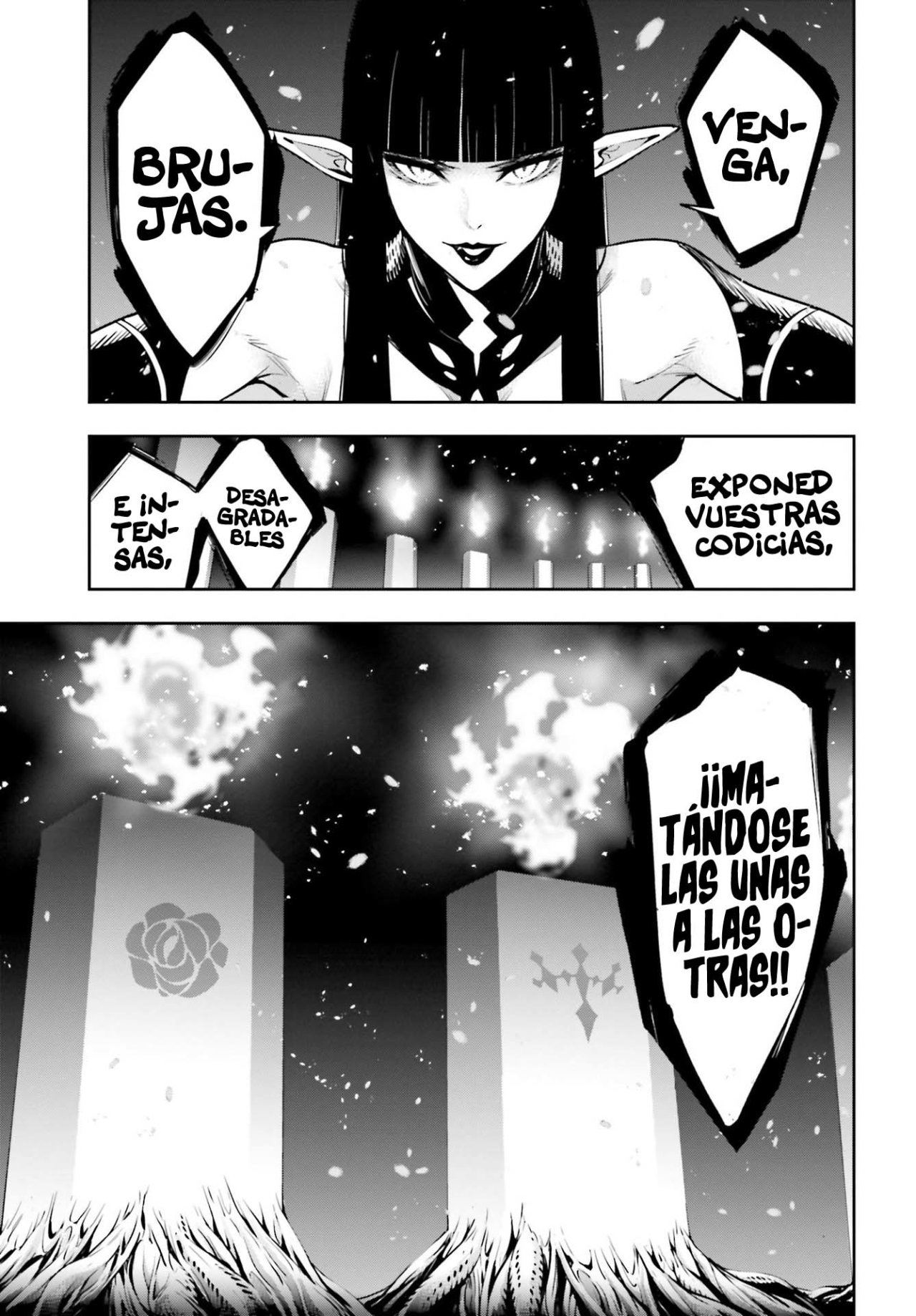 Majo Taisen - The War of Greedy Witches Capitulo 20: El noble orgullo página 21