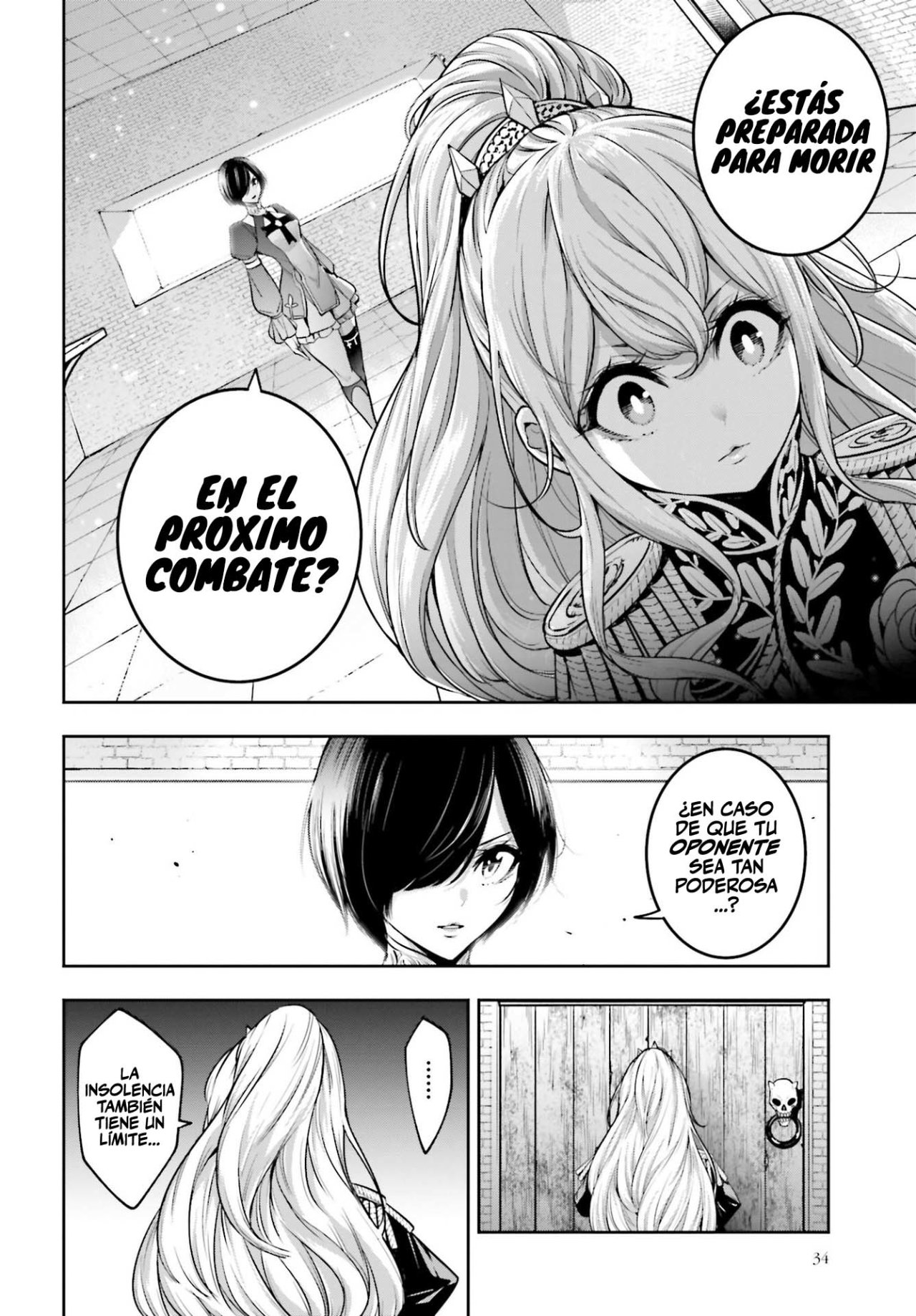 Majo Taisen - The War of Greedy Witches Capitulo 20: El noble orgullo página 32