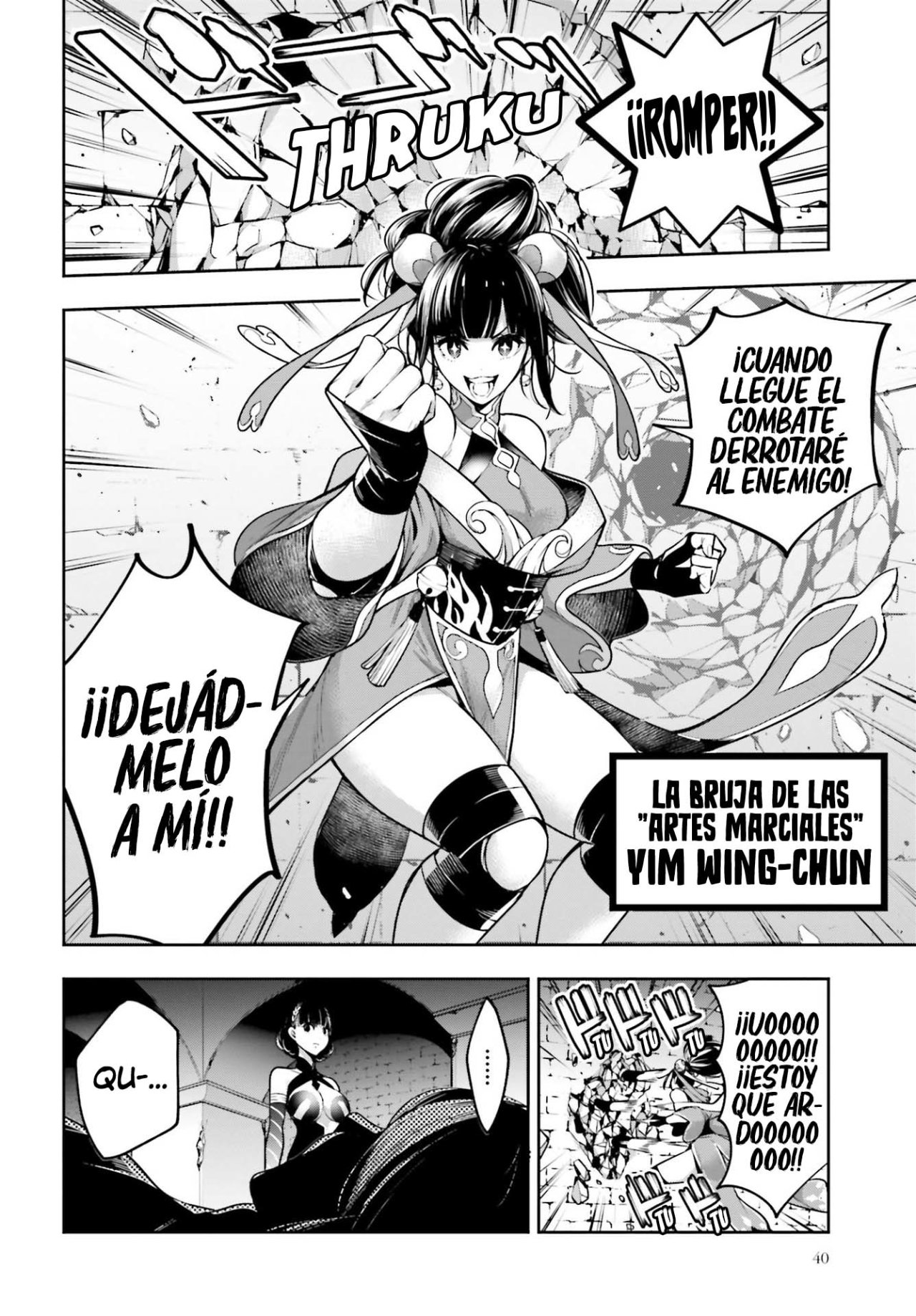 Majo Taisen - The War of Greedy Witches Capitulo 20: El noble orgullo página 38