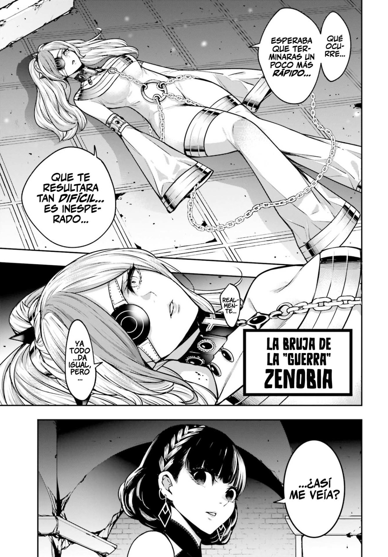 Majo Taisen - The War of Greedy Witches Capitulo 20: El noble orgullo página 39