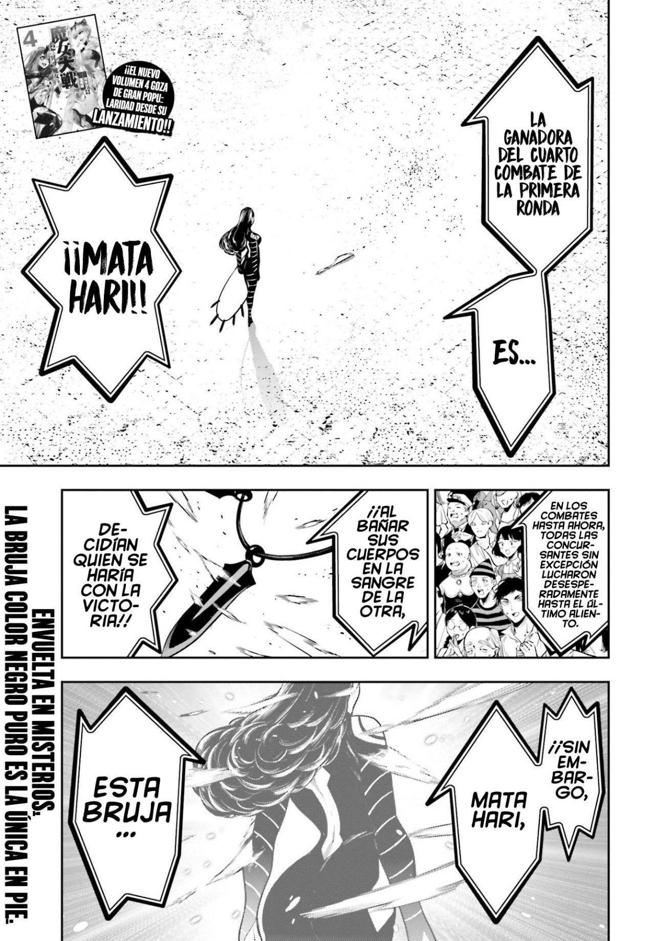 Majo Taisen - The War of Greedy Witches Capitulo 20: El noble orgullo página 4