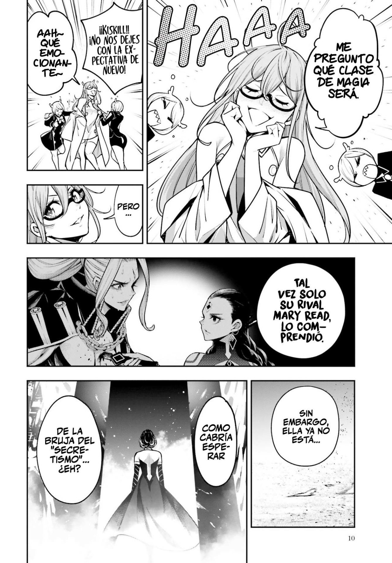 Majo Taisen - The War of Greedy Witches Capitulo 20: El noble orgullo página 9