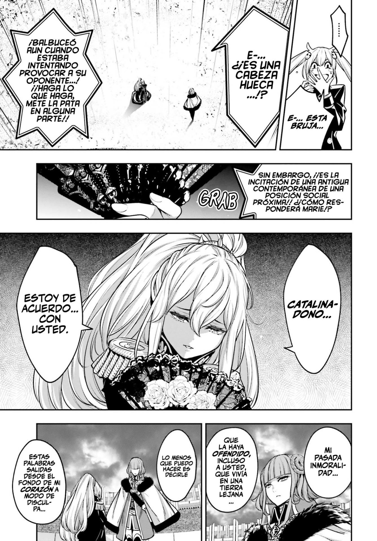 Majo Taisen - The War of Greedy Witches Capitulo 21: La "Emperatriz" Y La "Reina" página 18