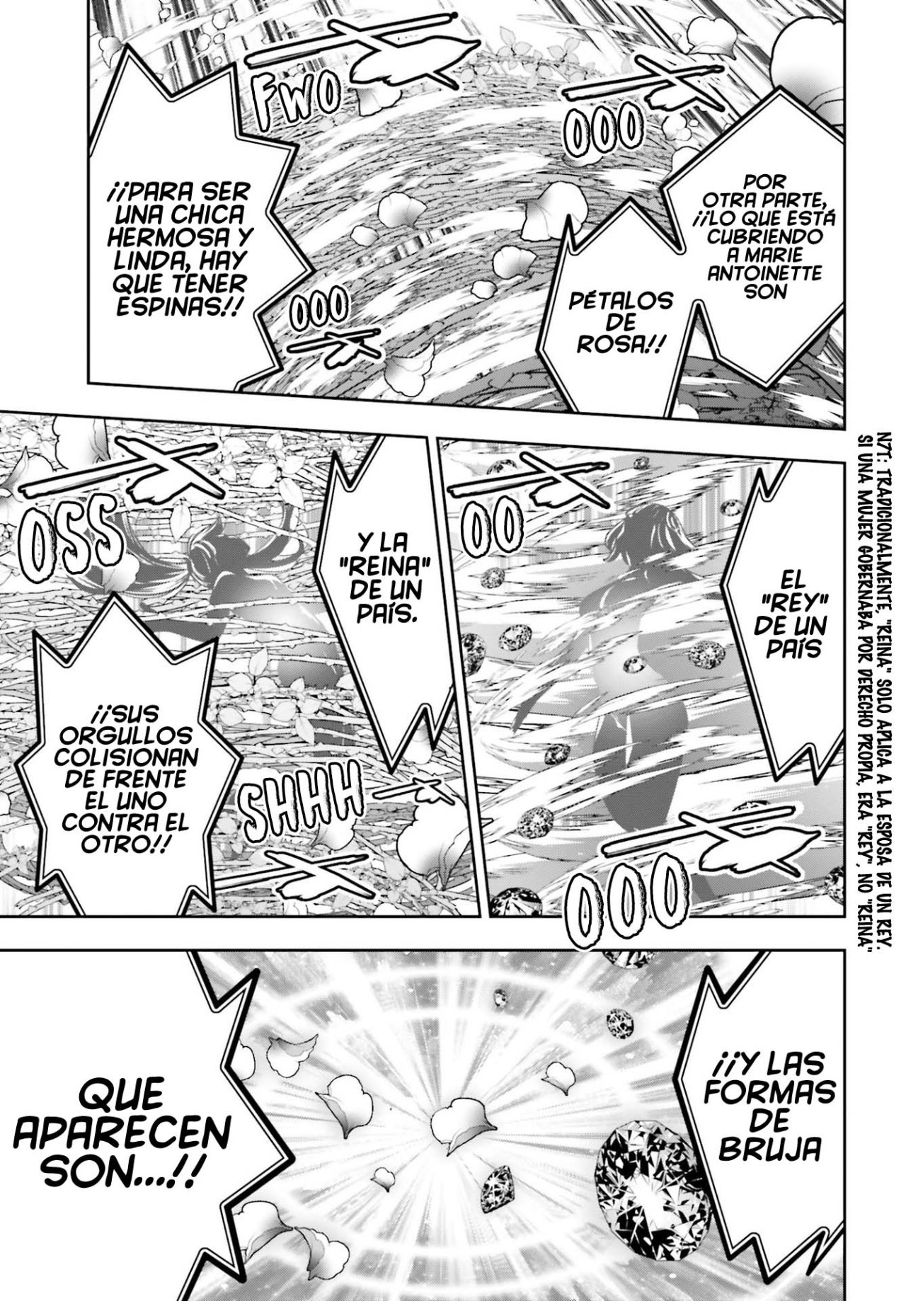Majo Taisen - The War of Greedy Witches Capitulo 21: La "Emperatriz" Y La "Reina" página 22