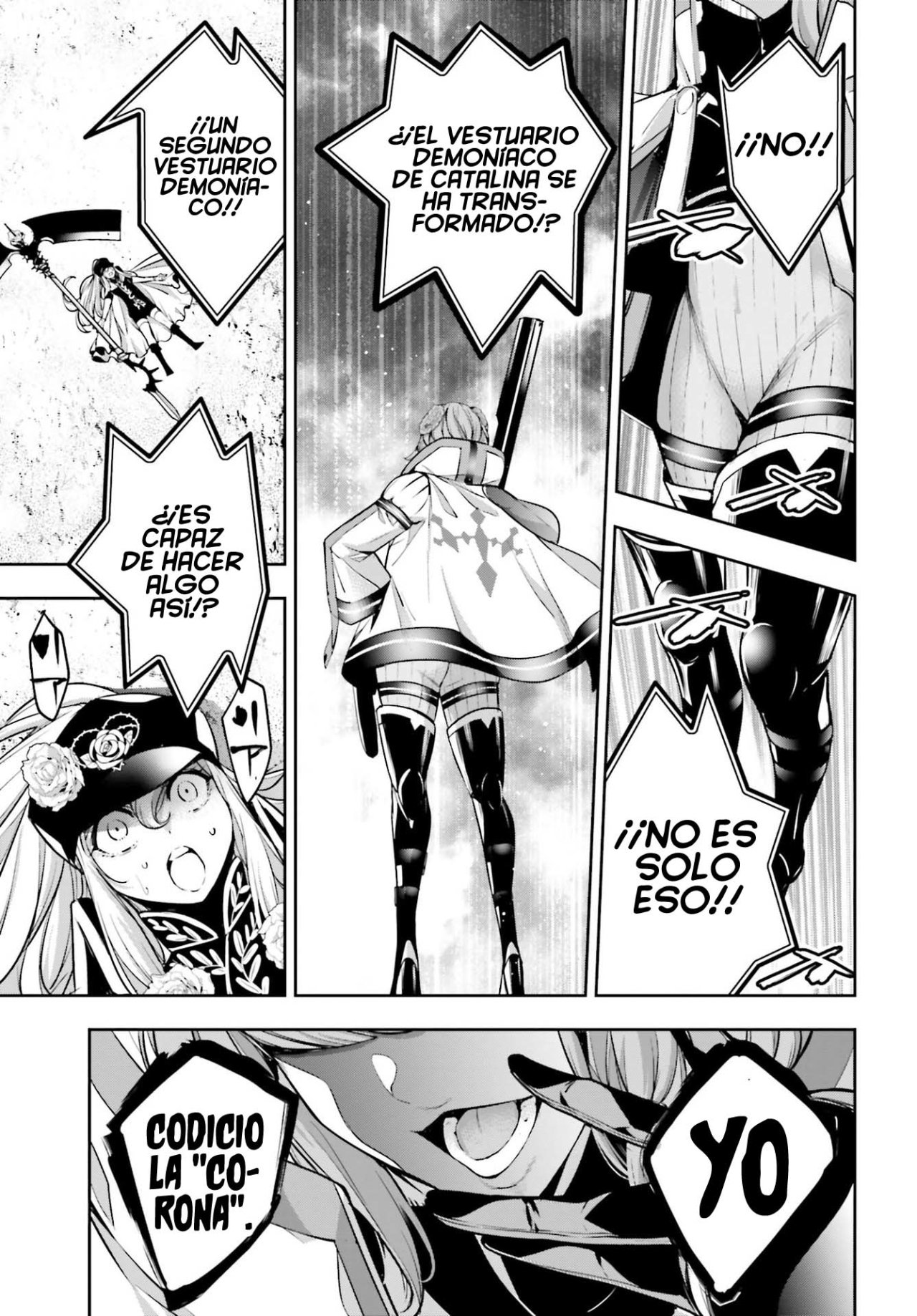 Majo Taisen - The War of Greedy Witches Capitulo 21: La "Emperatriz" Y La "Reina" página 40