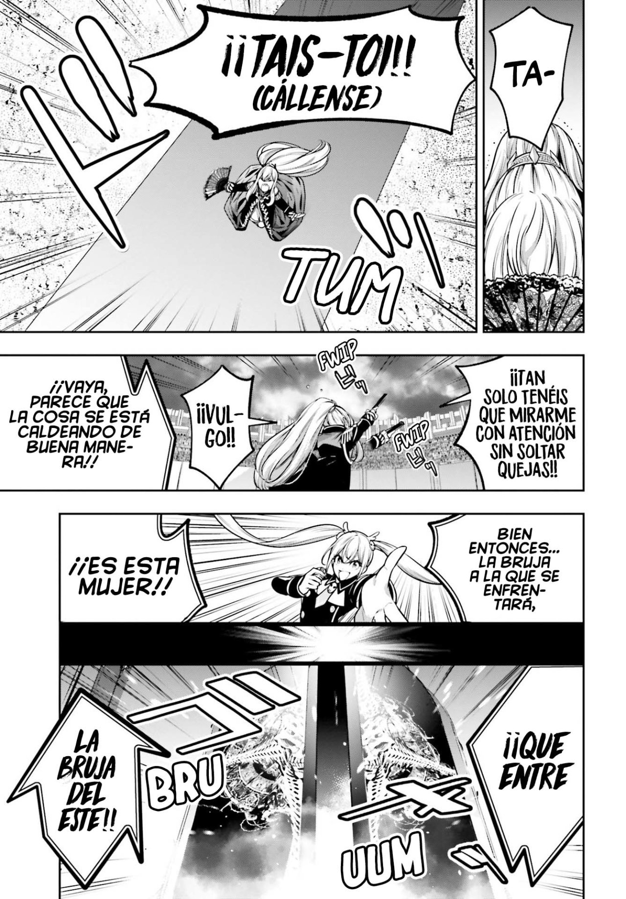 Majo Taisen - The War of Greedy Witches Capitulo 21: La "Emperatriz" Y La "Reina" página 8