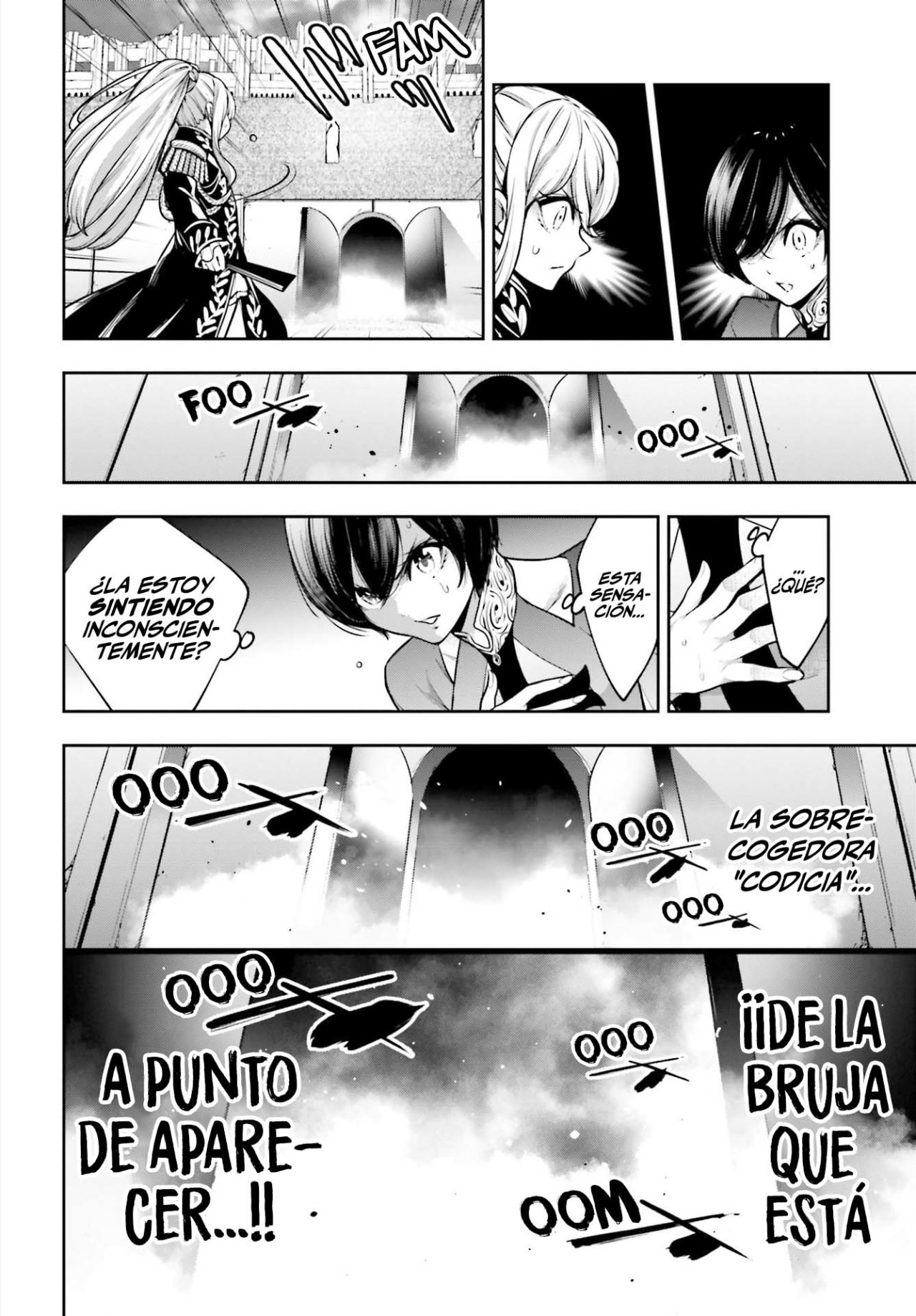 Majo Taisen - The War of Greedy Witches Capitulo 21: La "Emperatriz" Y La "Reina" página 9