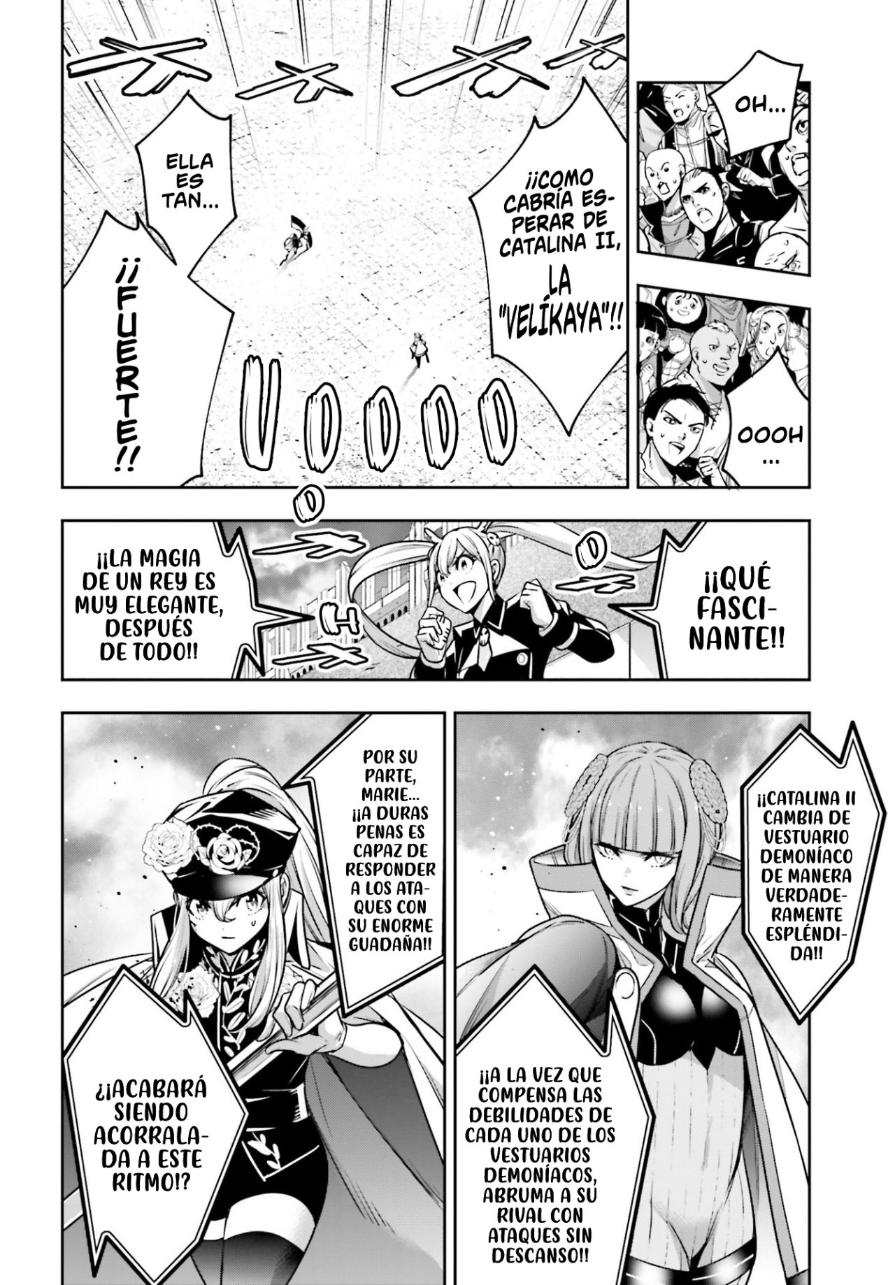 Majo Taisen - The War of Greedy Witches Capitulo 22: La Adaptable página 21
