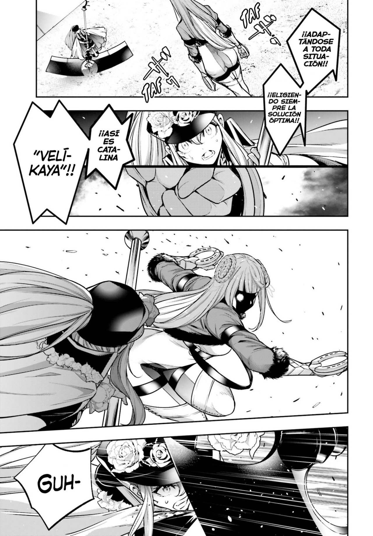 Majo Taisen - The War of Greedy Witches Capitulo 22: La Adaptable página 38