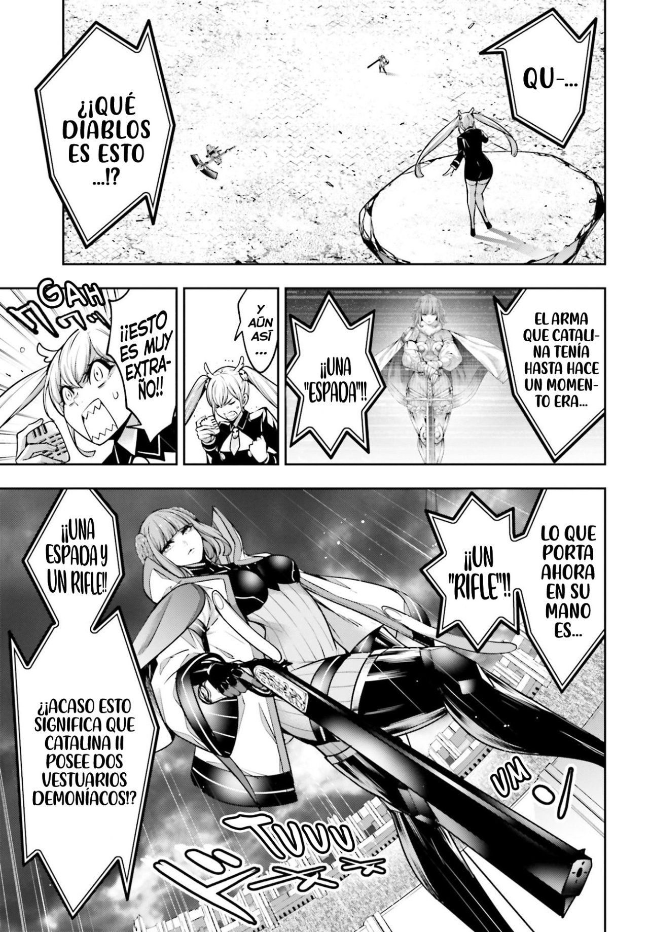 Majo Taisen - The War of Greedy Witches Capitulo 22: La Adaptable página 4