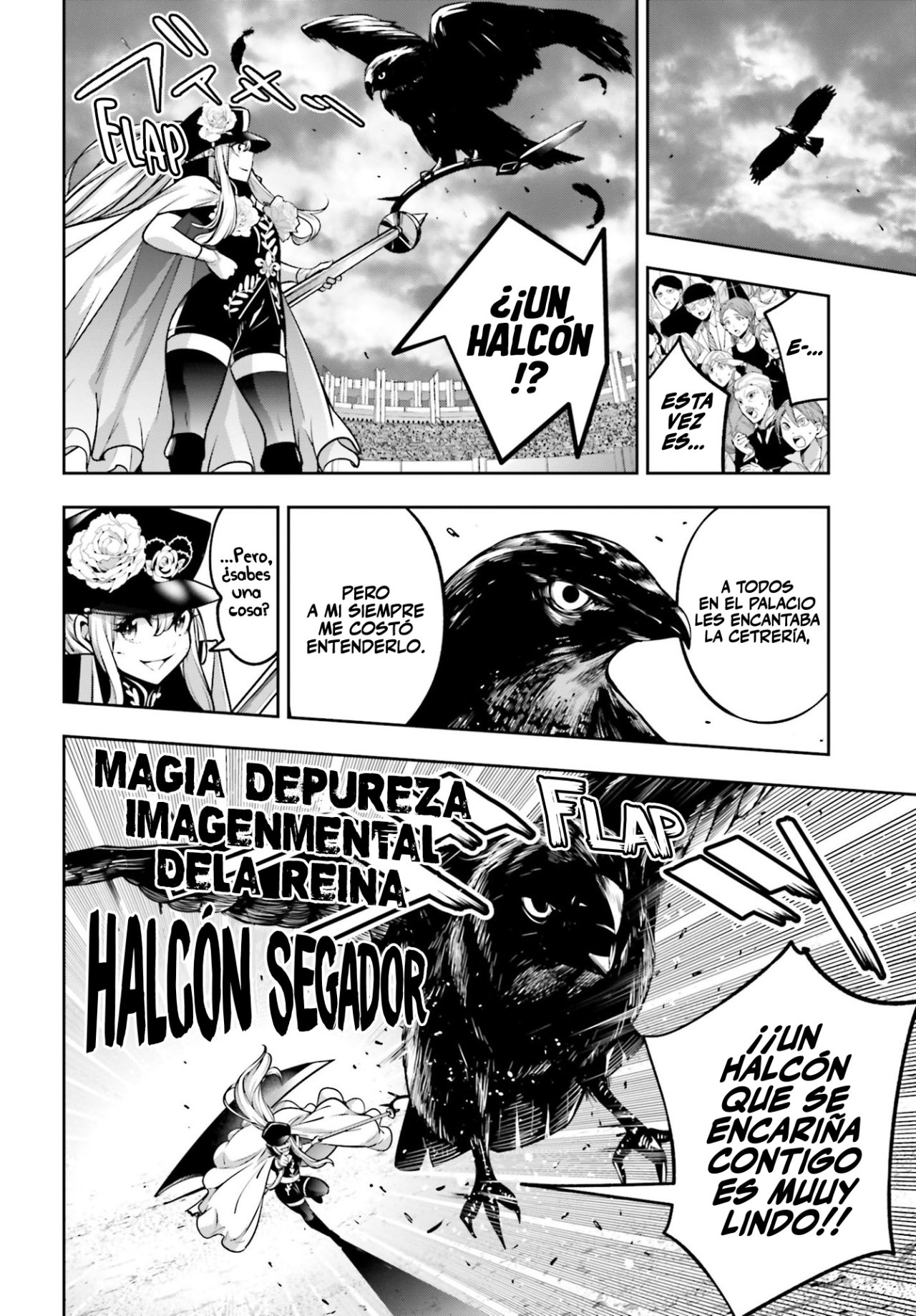 Majo Taisen - The War of Greedy Witches Capitulo 24: La magia de la reina página 11