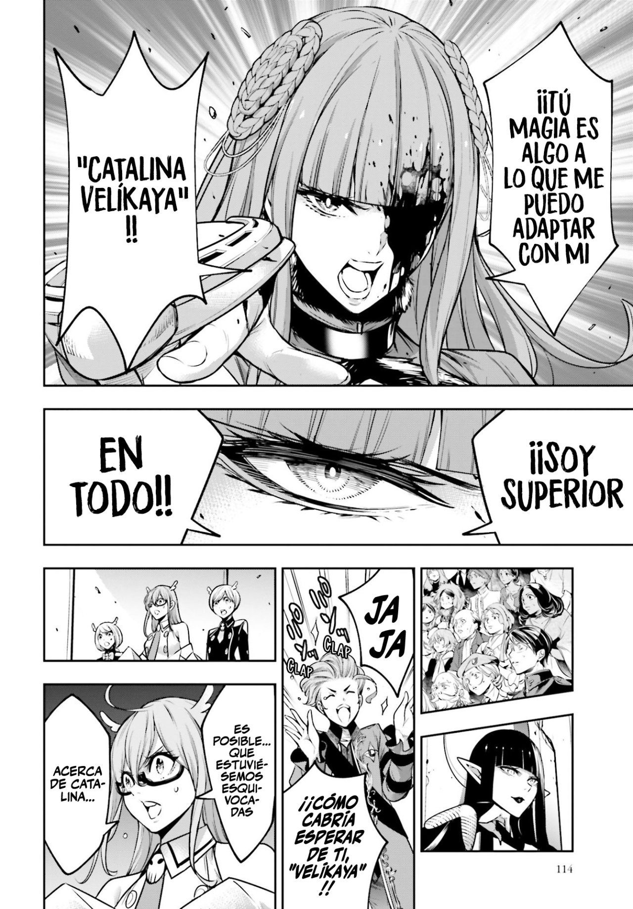 Majo Taisen - The War of Greedy Witches Capitulo 24: La magia de la reina página 19