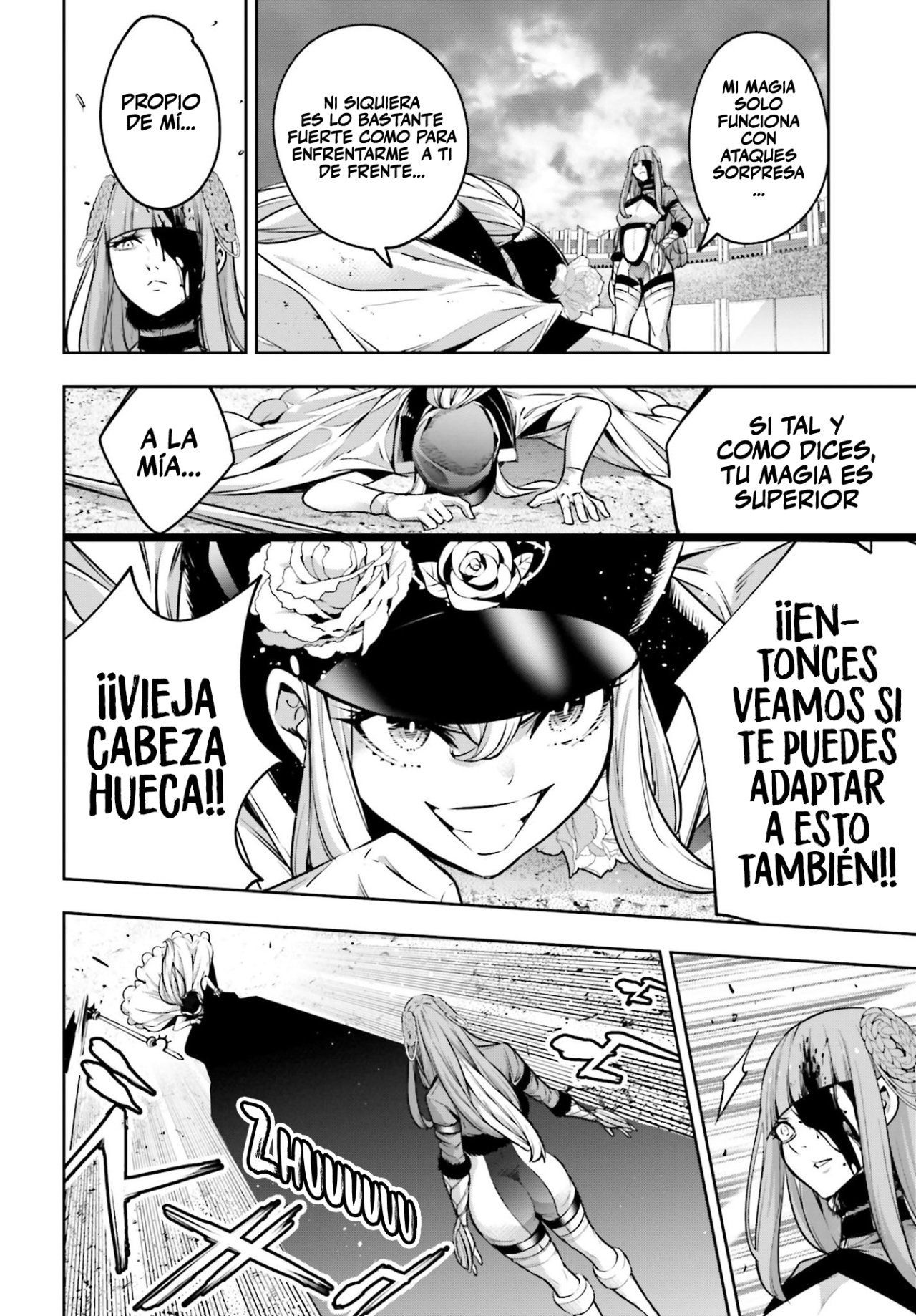 Majo Taisen - The War of Greedy Witches Capitulo 24: La magia de la reina página 21
