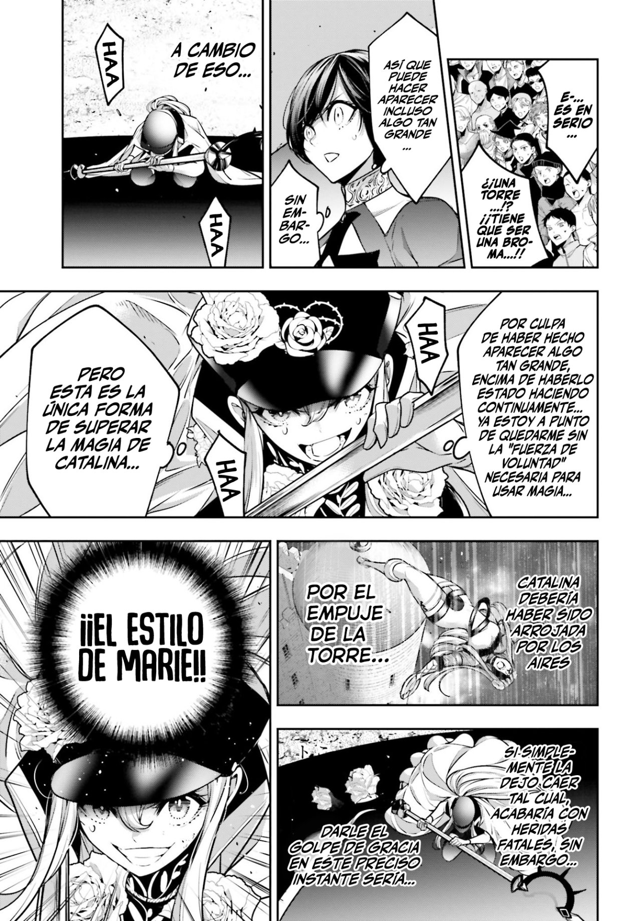 Majo Taisen - The War of Greedy Witches Capitulo 24: La magia de la reina página 26