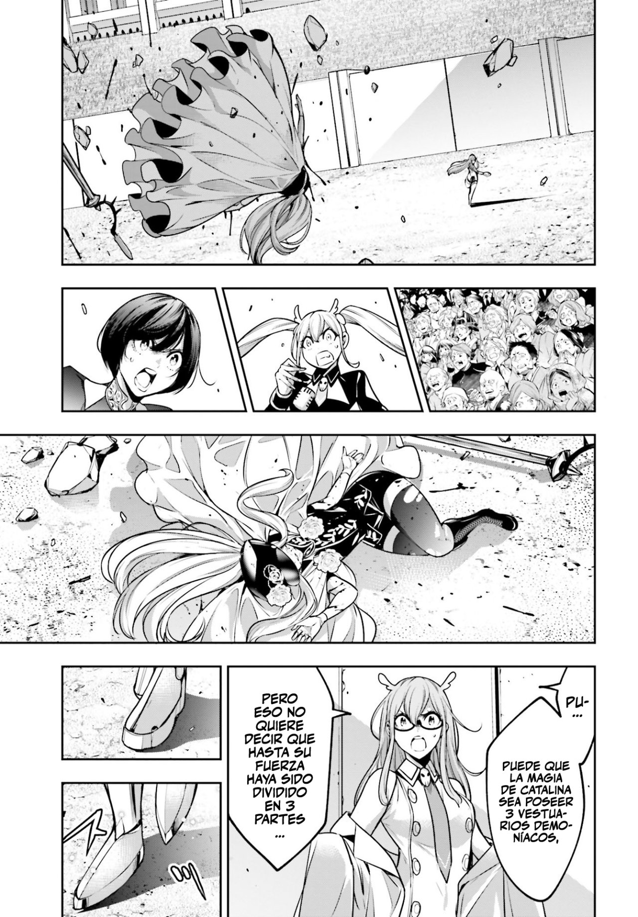 Majo Taisen - The War of Greedy Witches Capitulo 24: La magia de la reina página 34