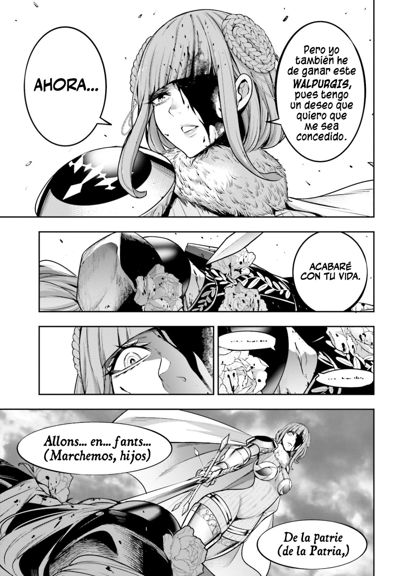 Majo Taisen - The War of Greedy Witches Capitulo 24: La magia de la reina página 36