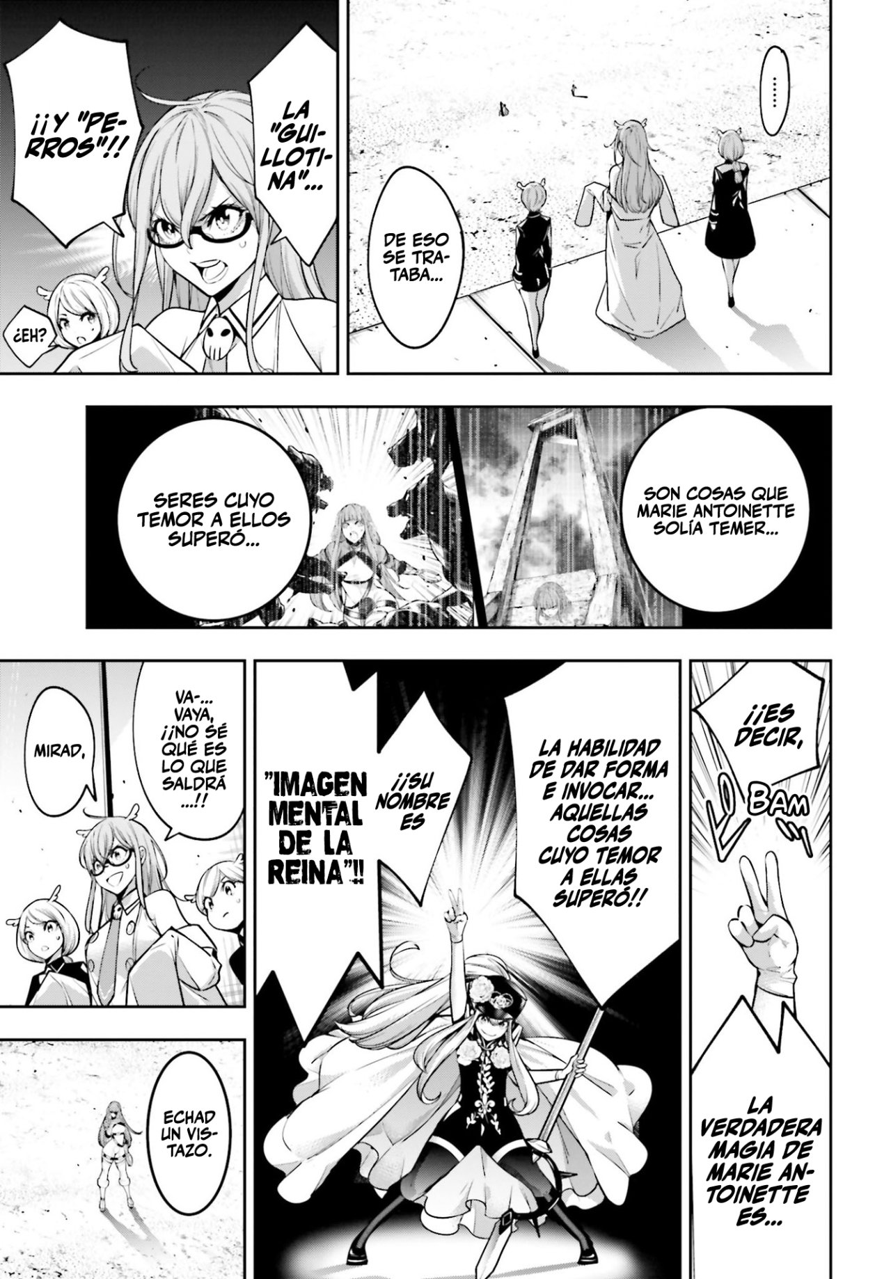 Majo Taisen - The War of Greedy Witches Capitulo 24: La magia de la reina página 4
