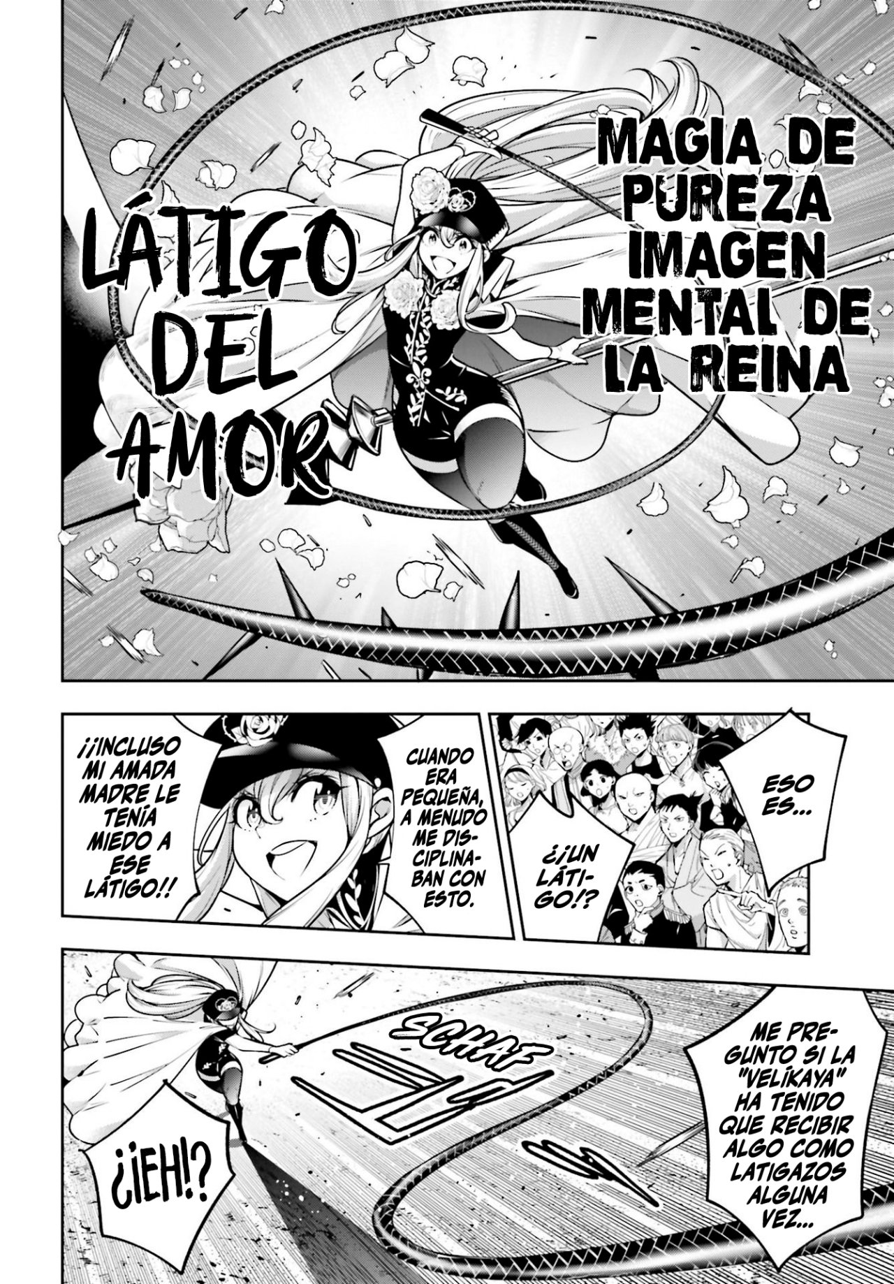 Majo Taisen - The War of Greedy Witches Capitulo 24: La magia de la reina página 7