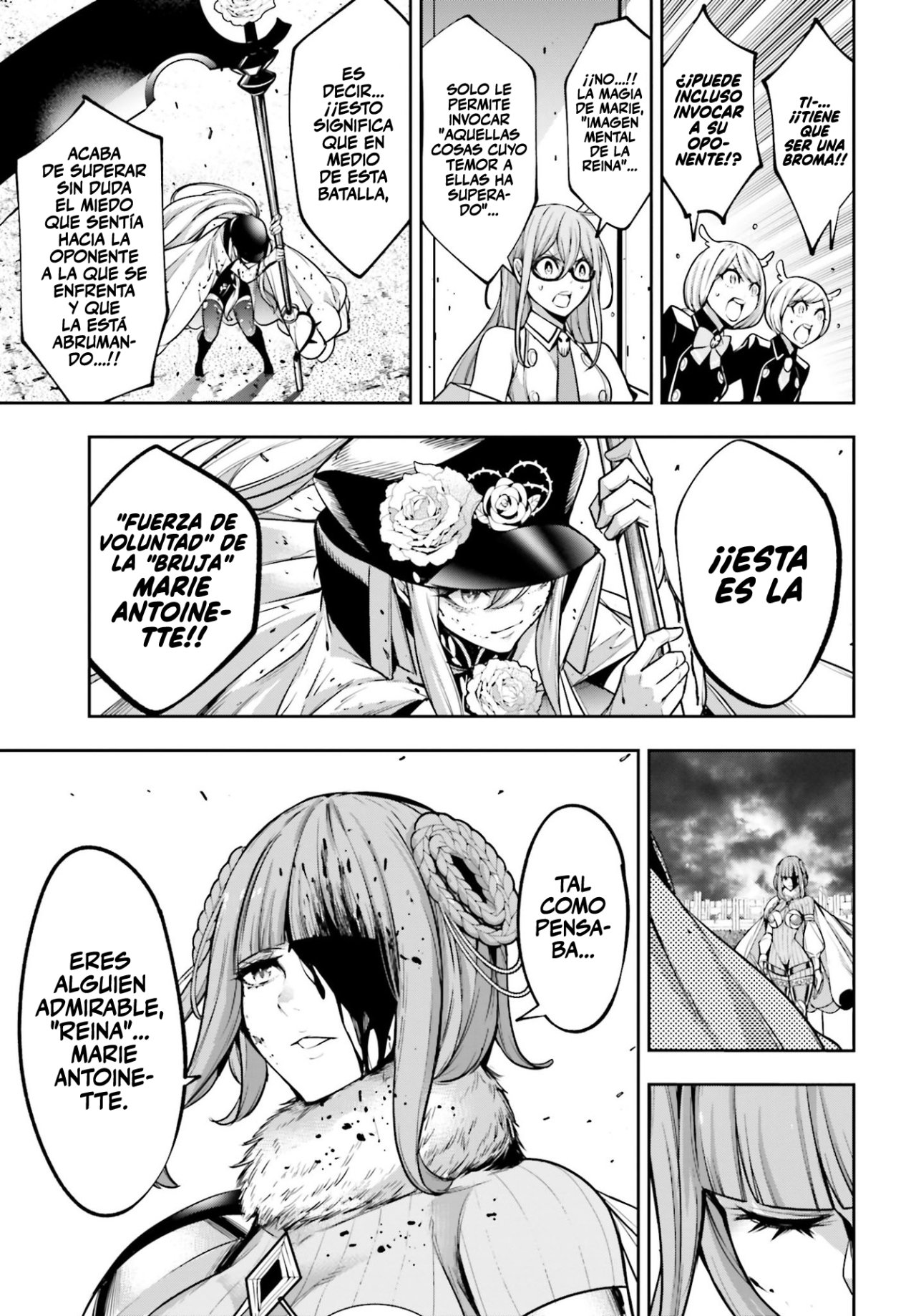 Majo Taisen - The War of Greedy Witches Capitulo 25: EL CORAZÓN INQUEBRANTABLE página 12