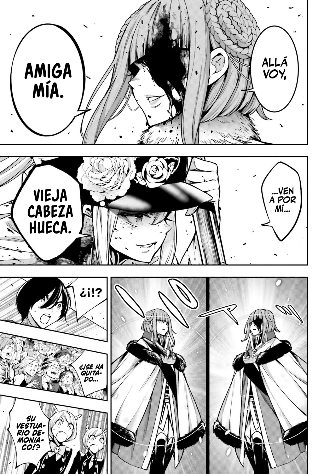 Majo Taisen - The War of Greedy Witches Capitulo 25: EL CORAZÓN INQUEBRANTABLE página 16