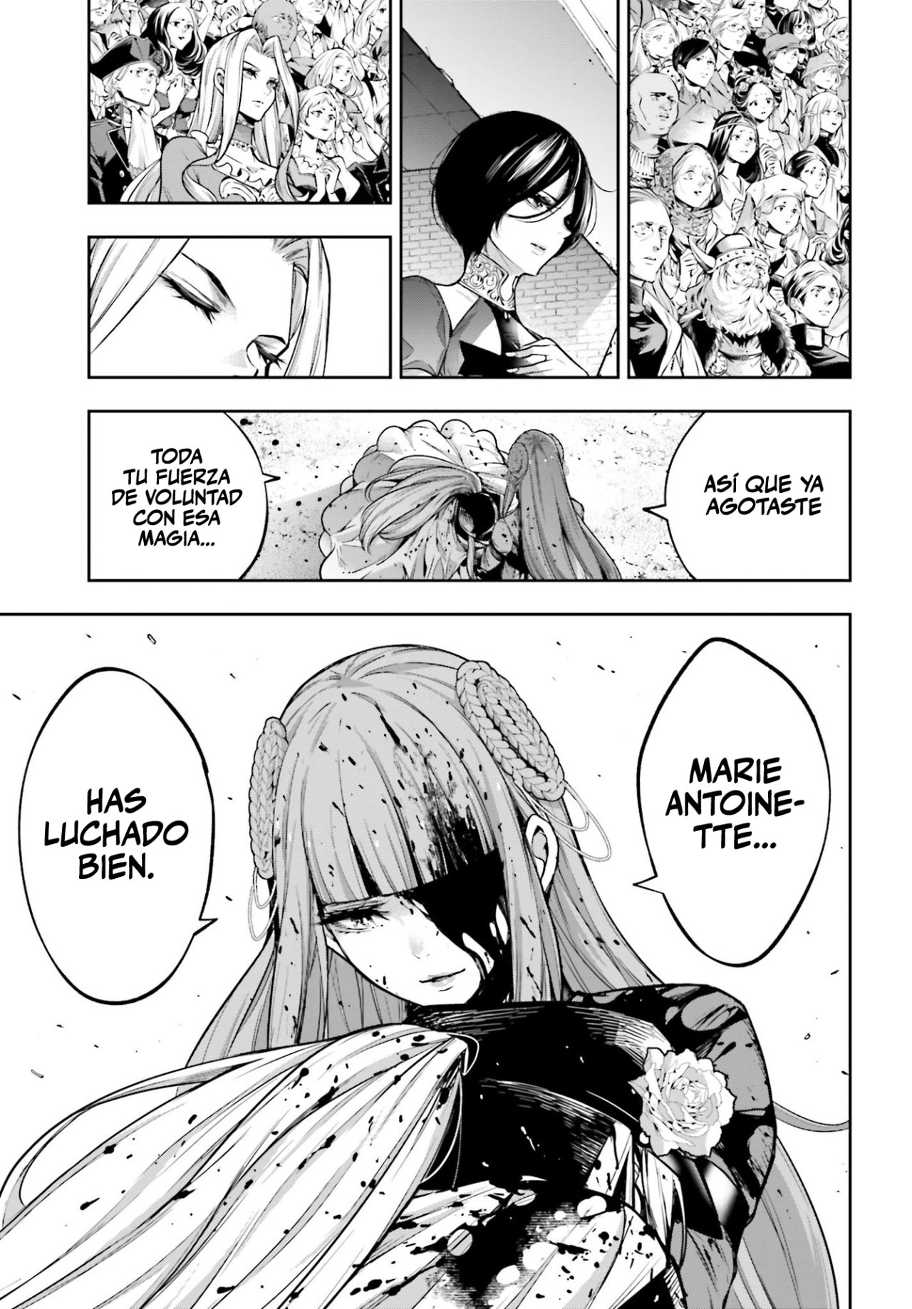 Majo Taisen - The War of Greedy Witches Capitulo 25: EL CORAZÓN INQUEBRANTABLE página 34