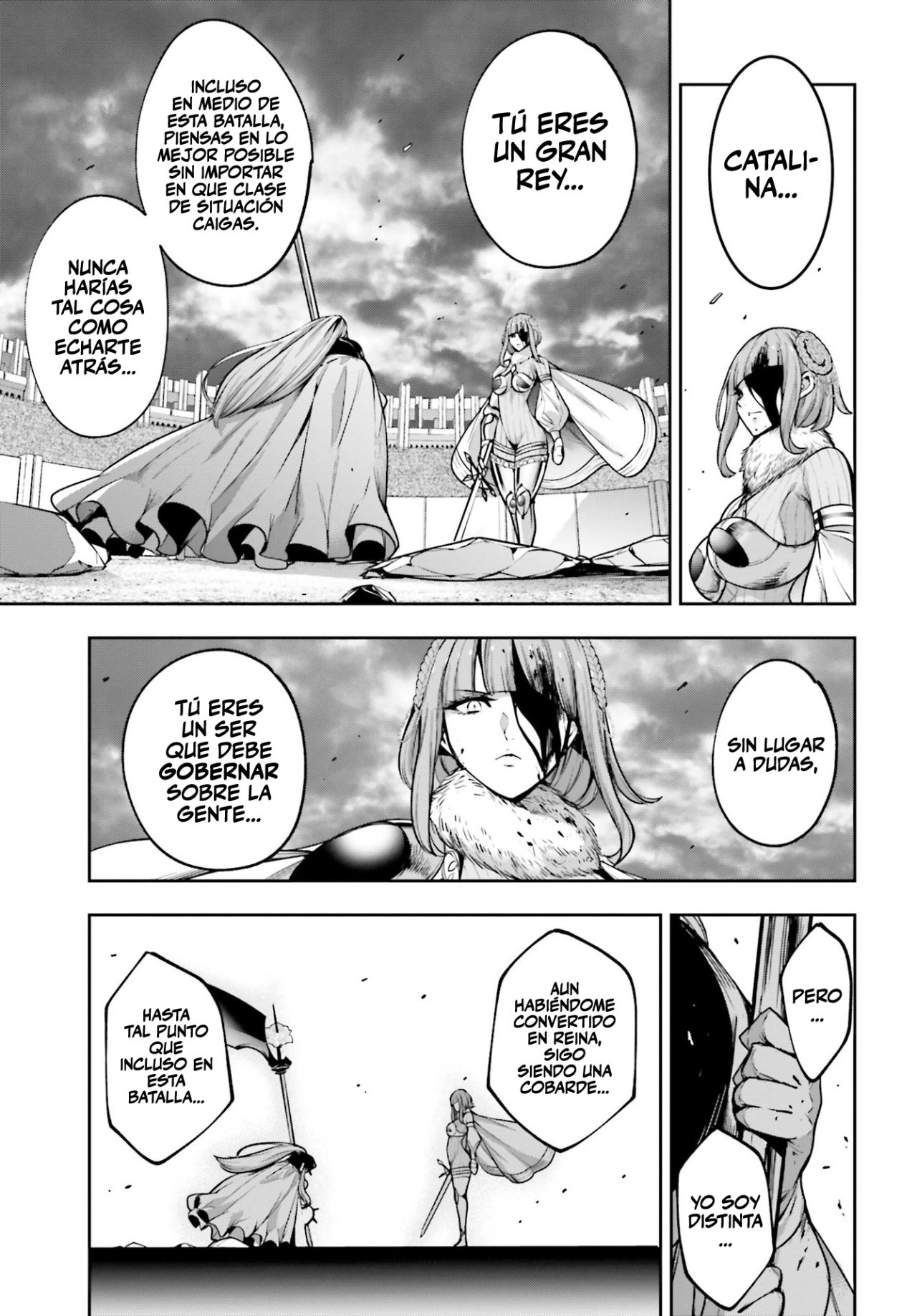 Majo Taisen - The War of Greedy Witches Capitulo 25: EL CORAZÓN INQUEBRANTABLE página 4