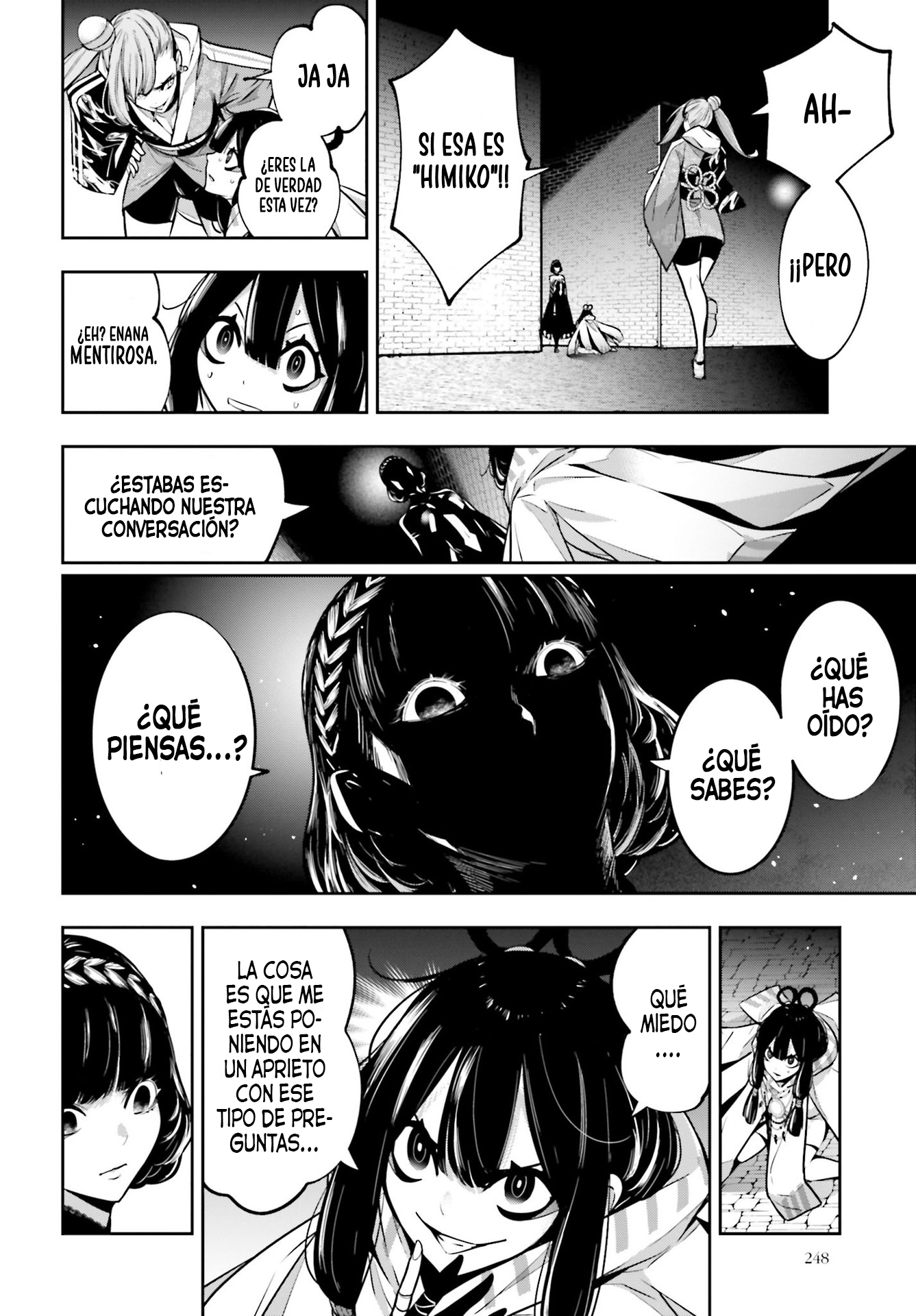 Majo Taisen - The War of Greedy Witches Capitulo 26: LAS MENTES MÁS GRANDES DE LA HISTORIA página 13
