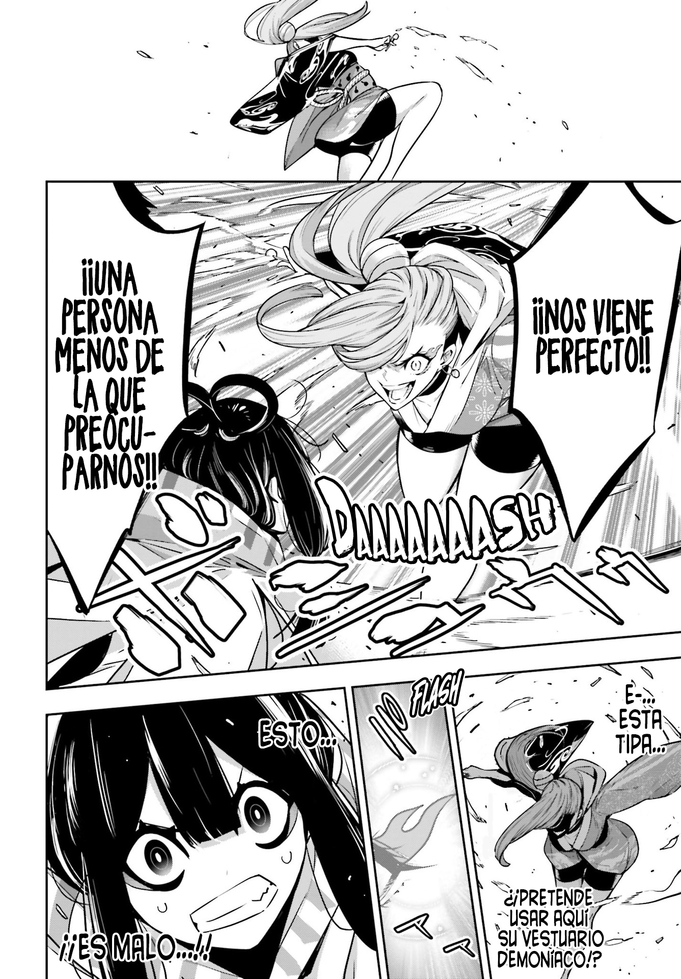Majo Taisen - The War of Greedy Witches Capitulo 26: LAS MENTES MÁS GRANDES DE LA HISTORIA página 17