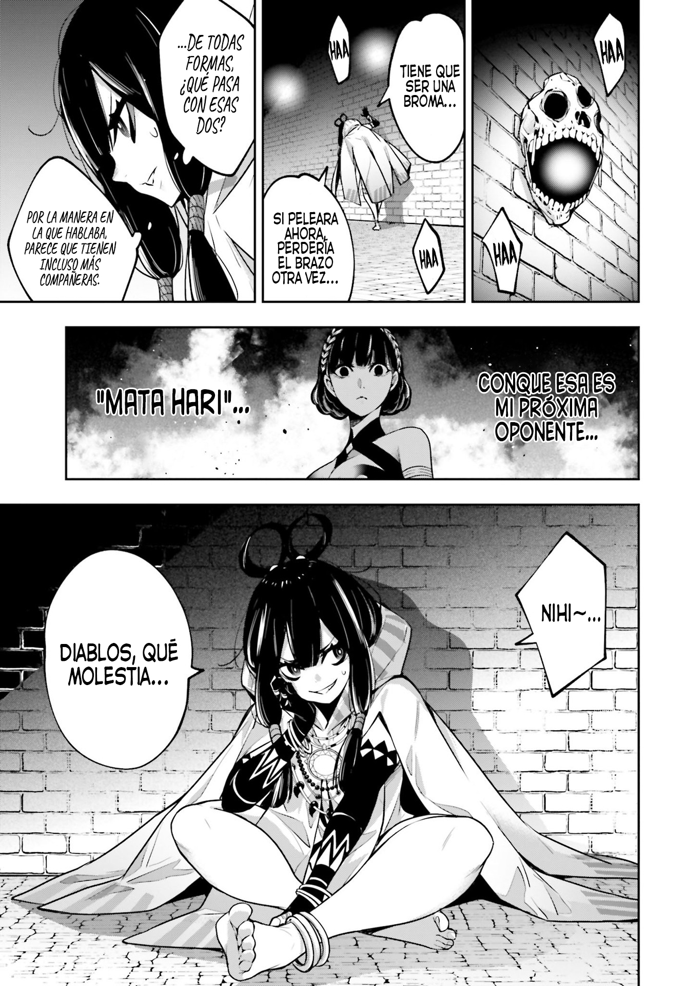 Majo Taisen - The War of Greedy Witches Capitulo 26: LAS MENTES MÁS GRANDES DE LA HISTORIA página 20