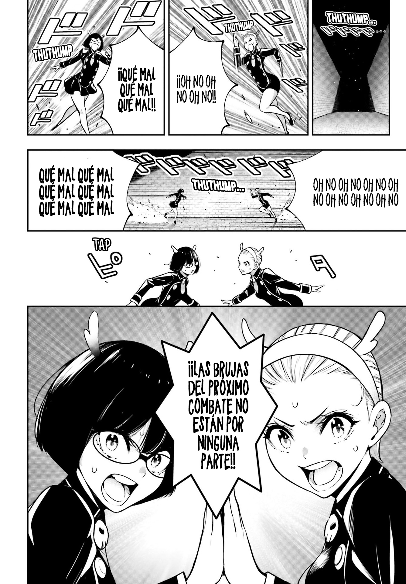 Majo Taisen - The War of Greedy Witches Capitulo 26: LAS MENTES MÁS GRANDES DE LA HISTORIA página 21