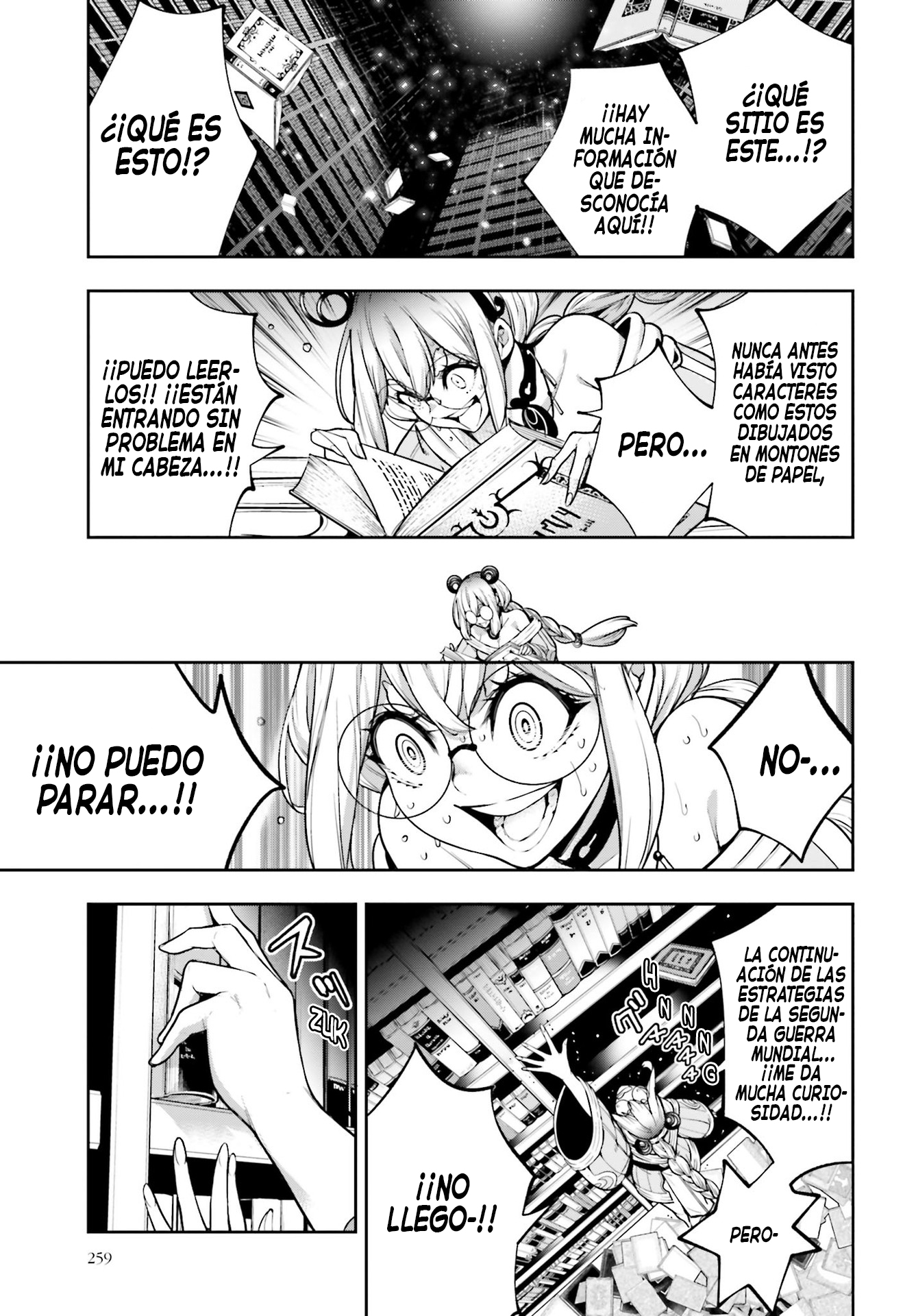 Majo Taisen - The War of Greedy Witches Capitulo 26: LAS MENTES MÁS GRANDES DE LA HISTORIA página 24