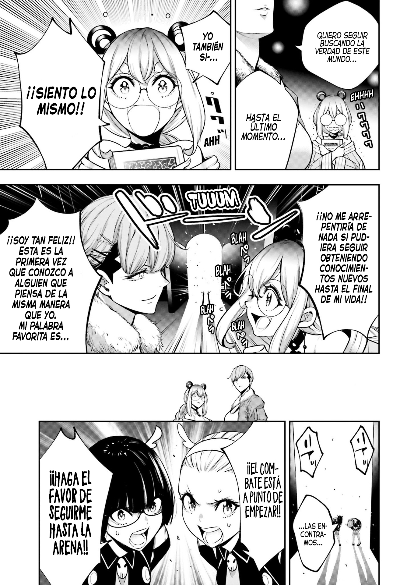 Majo Taisen - The War of Greedy Witches Capitulo 26: LAS MENTES MÁS GRANDES DE LA HISTORIA página 26