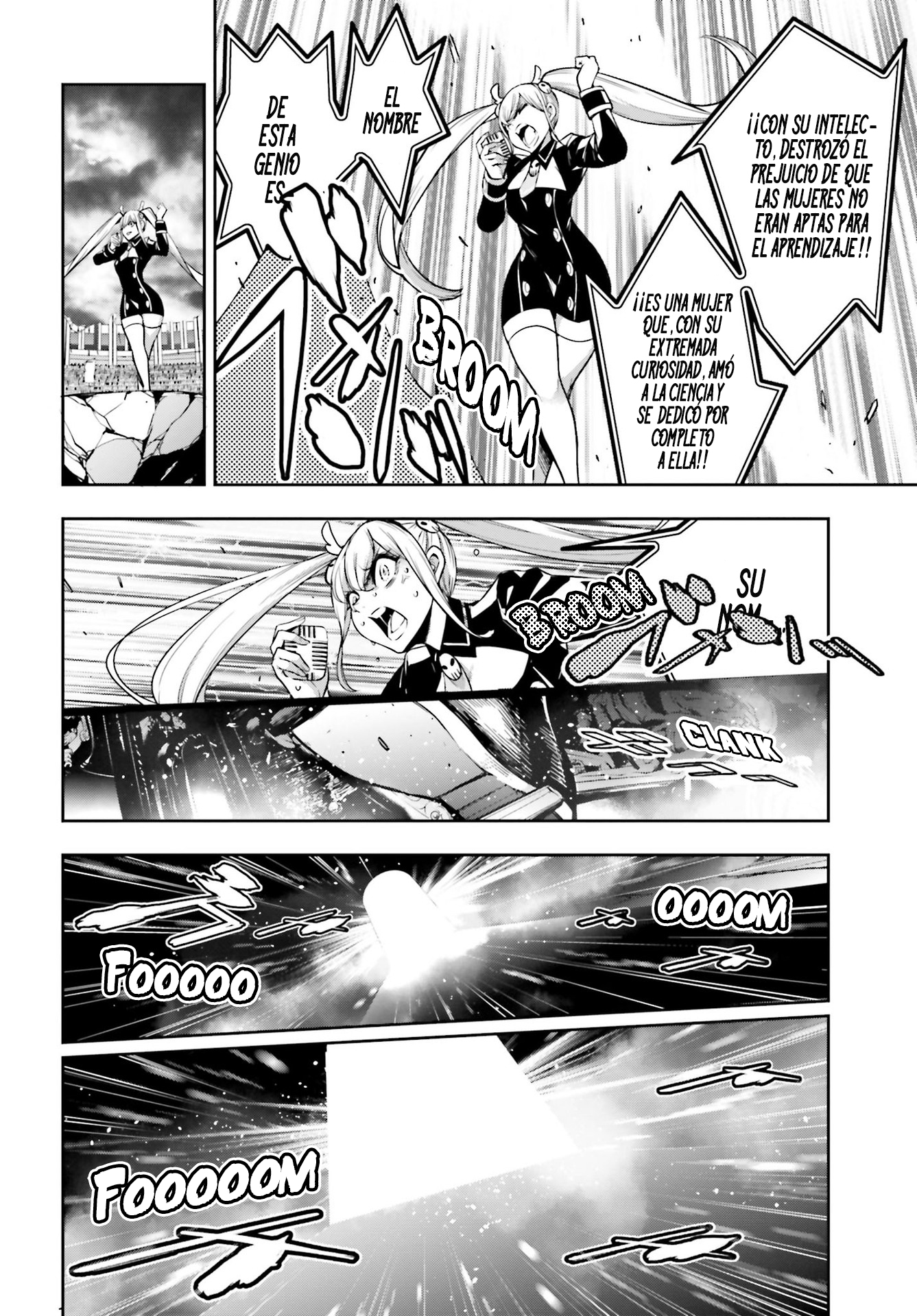 Majo Taisen - The War of Greedy Witches Capitulo 26: LAS MENTES MÁS GRANDES DE LA HISTORIA página 37