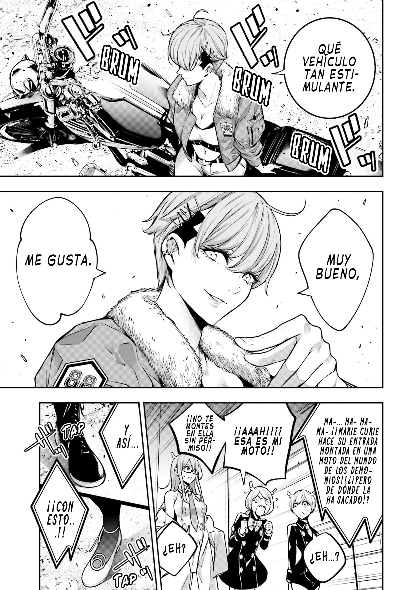 Majo Taisen - The War of Greedy Witches Capitulo 26: LAS MENTES MÁS GRANDES DE LA HISTORIA página 40